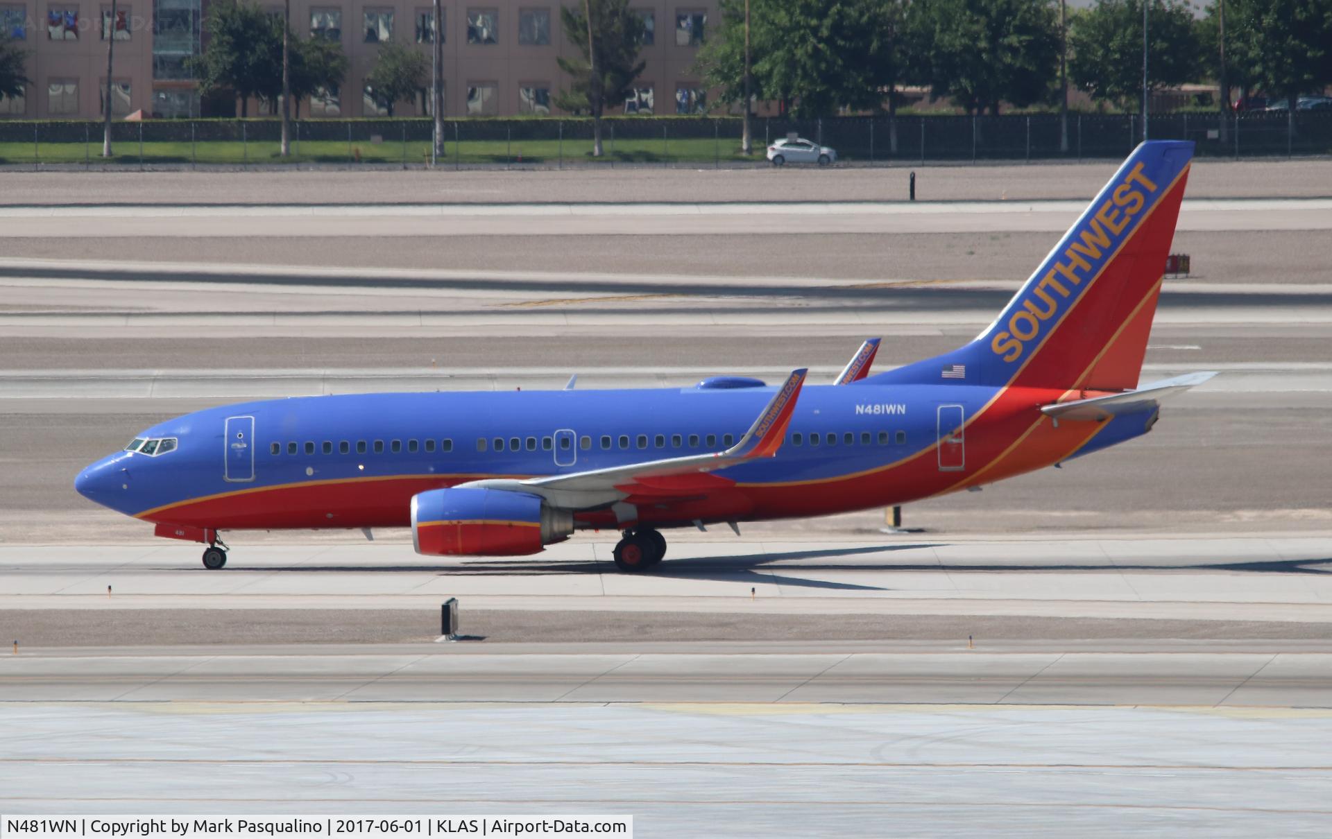 N481WN, 2004 Boeing 737-7H4 C/N 29853, Boeing 737-700