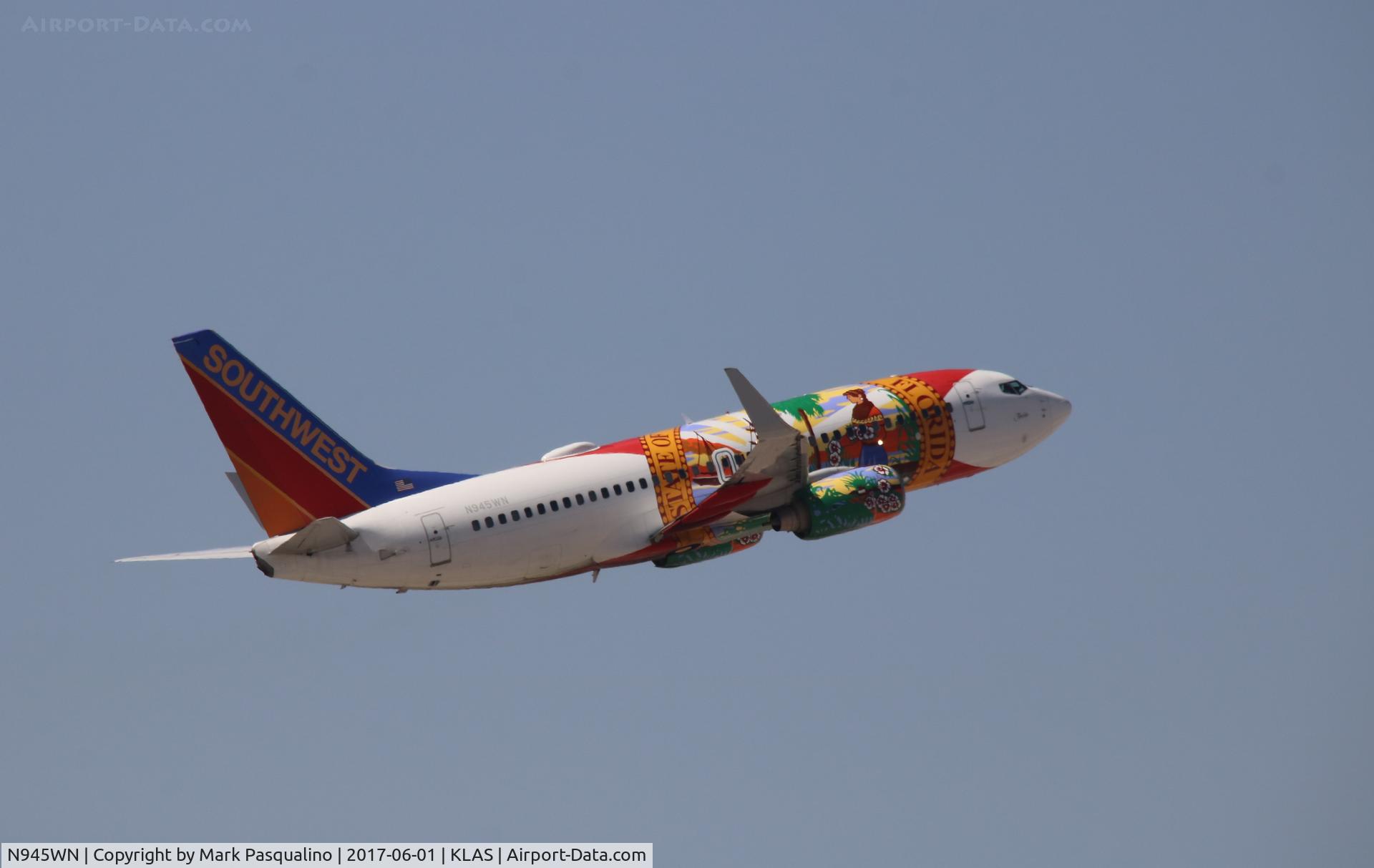 N945WN, 2010 Boeing 737-7H4 C/N 36660, Boeing 737-700