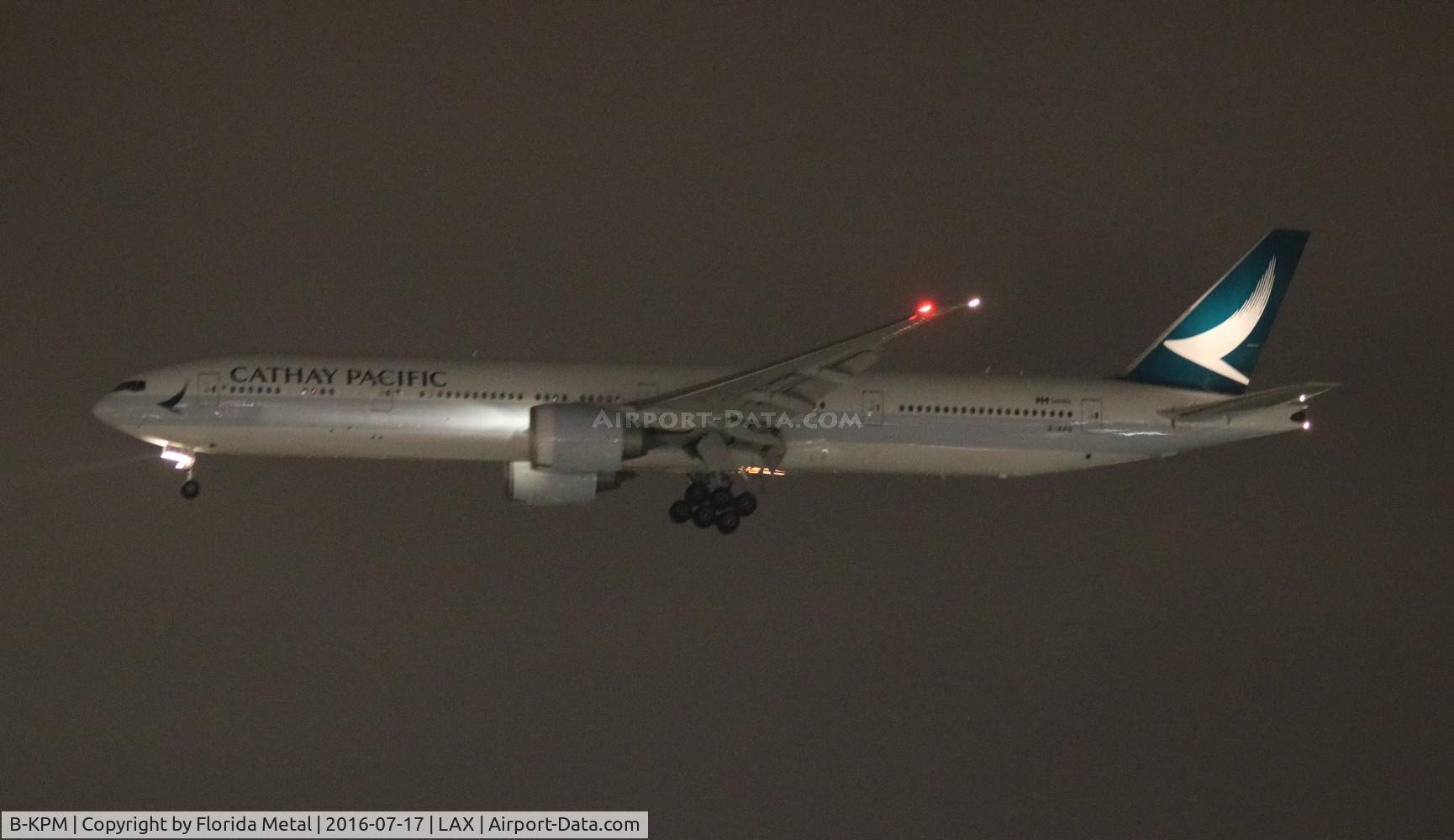 B-KPM, 2009 Boeing 777-367/ER C/N 36159, Cathay Pacific