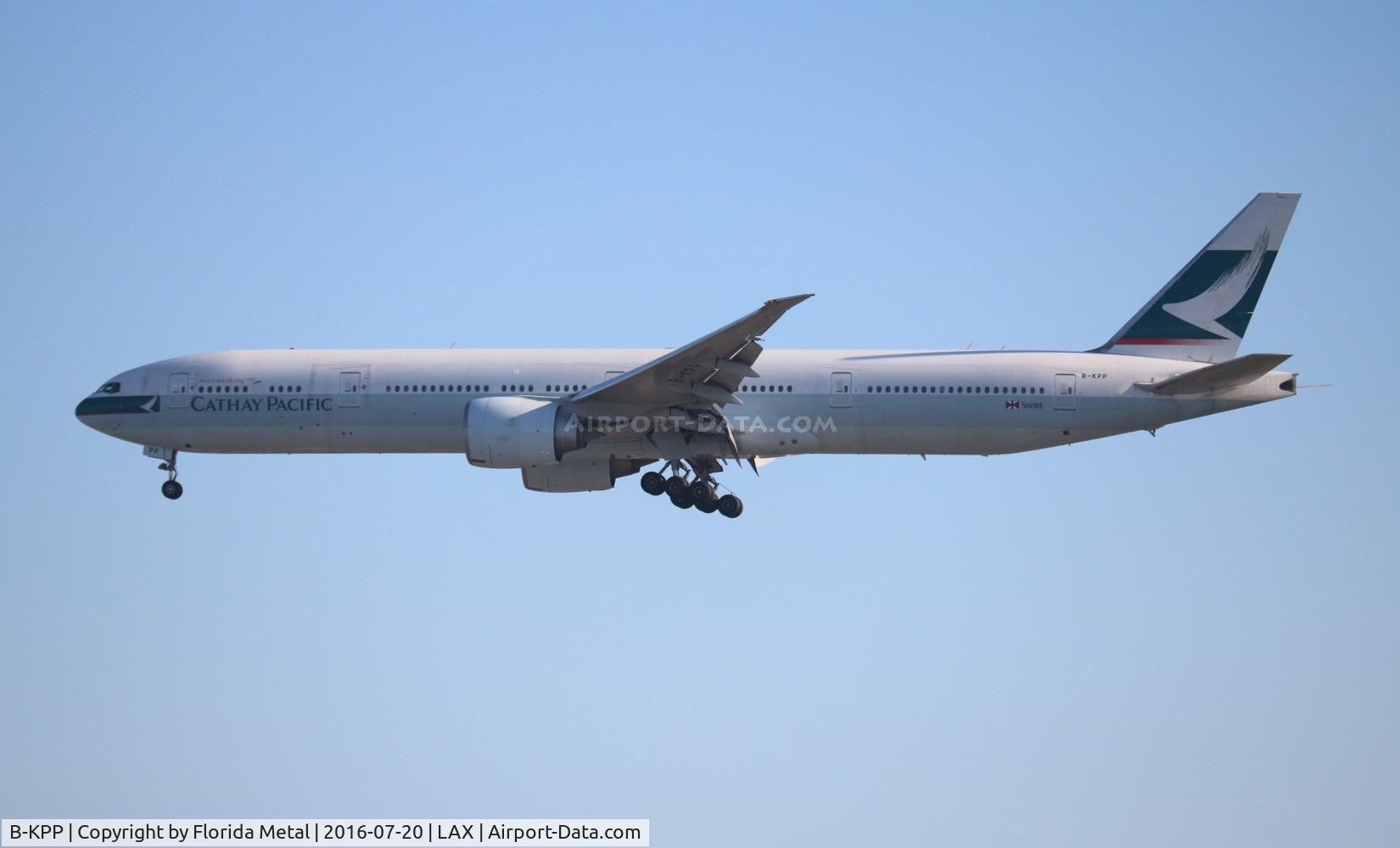 B-KPP, 2010 Boeing 777-367/ER C/N 36164, Cathay