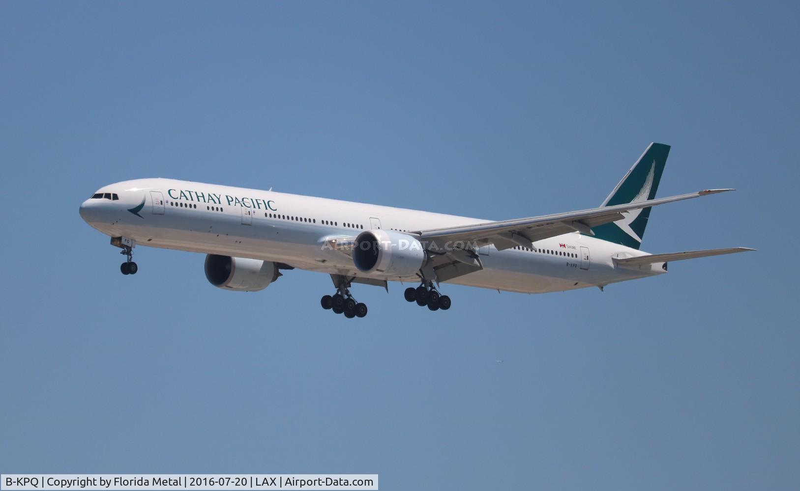 B-KPQ, 2010 Boeing 777-367/ER C/N 36162, Cathay Pacific