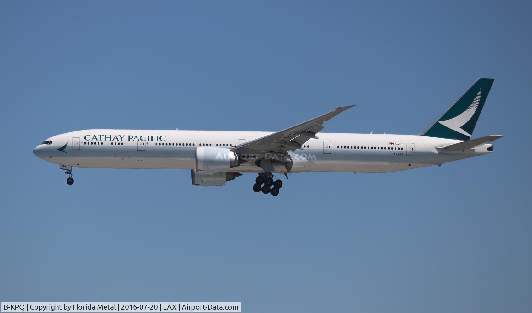 B-KPQ, 2010 Boeing 777-367/ER C/N 36162, Cathay