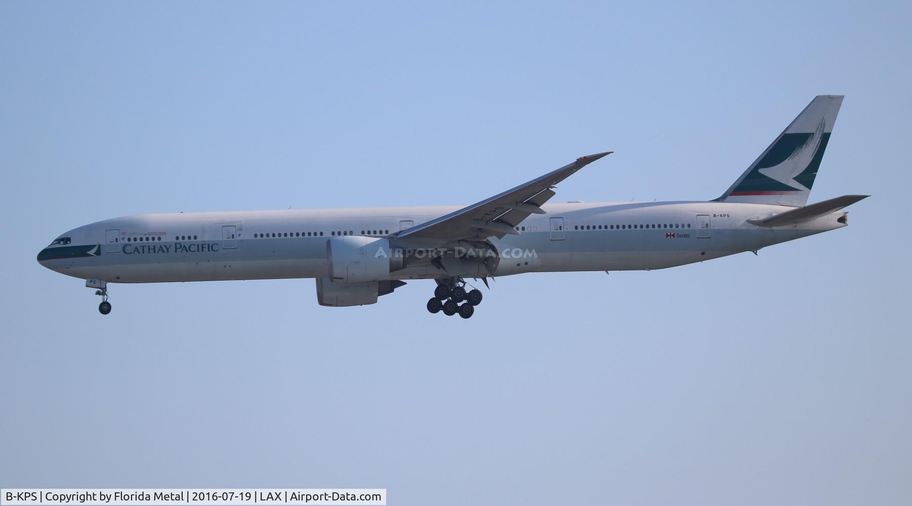B-KPS, 2011 Boeing 777-367/ER C/N 39232, Cathay