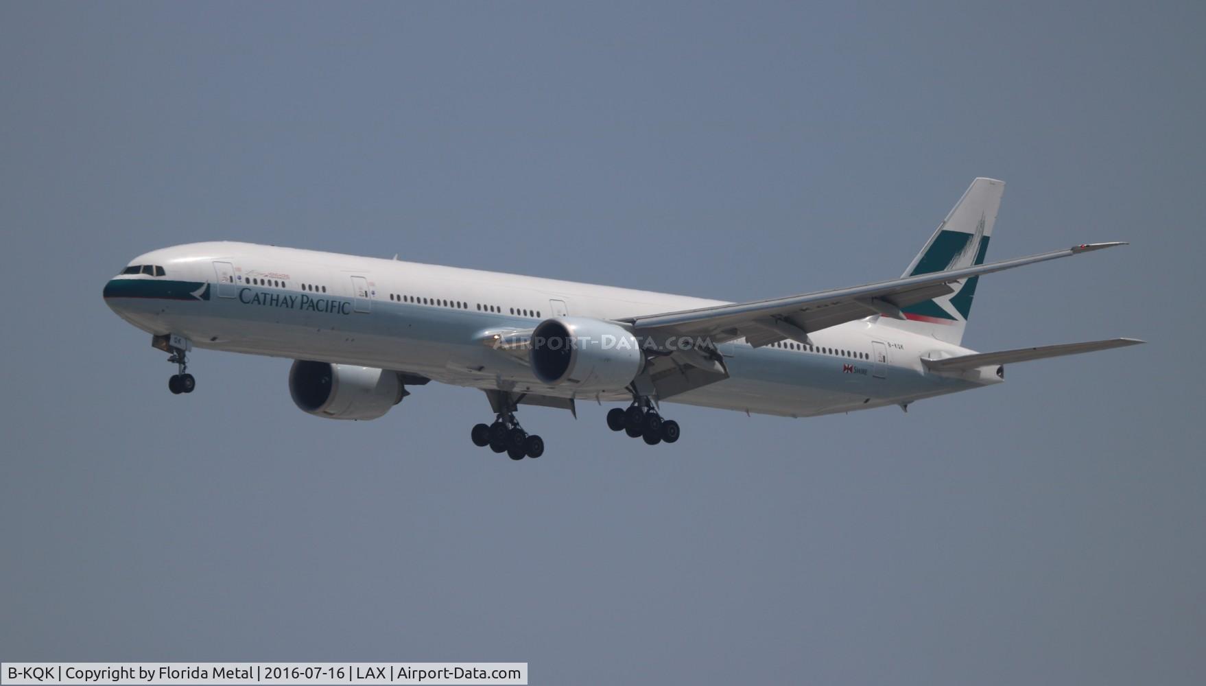 B-KQK, 2013 Boeing 777-367/ER C/N 41430, Cathay