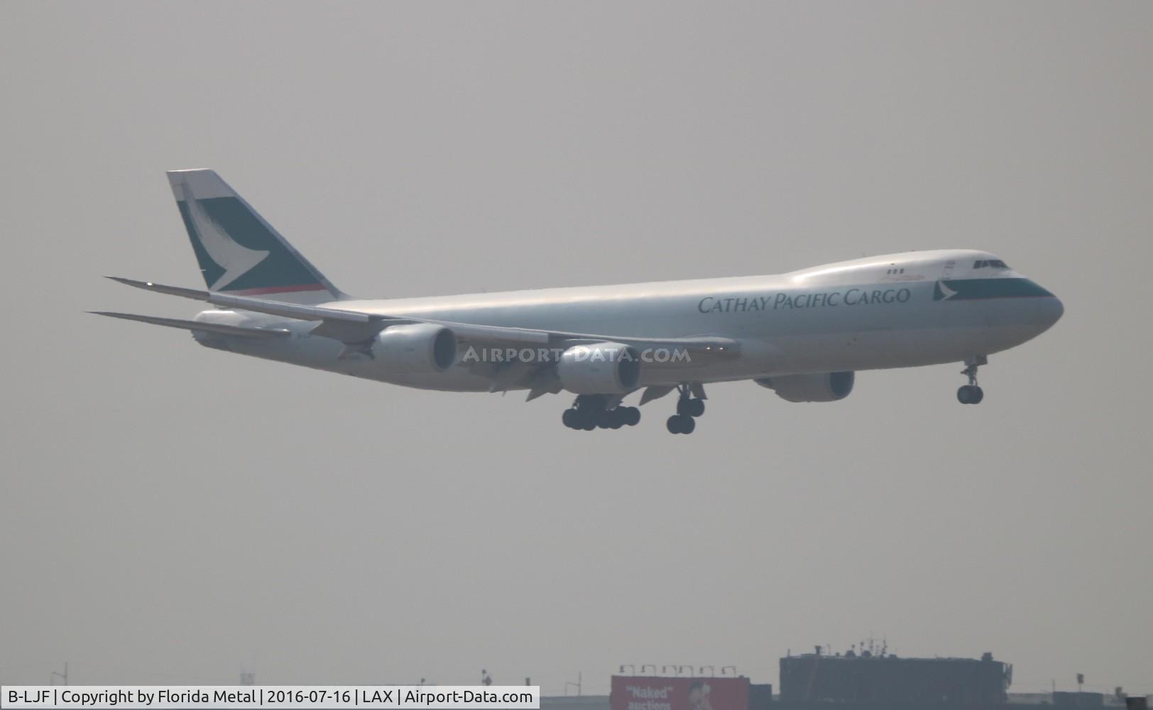 B-LJF, 2011 Boeing 747-867F/SCD C/N 39243, Cathay Cargo