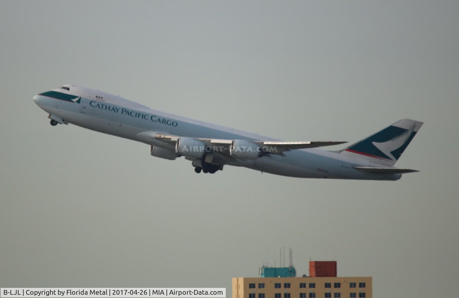 B-LJL, 2013 Boeing 747-867F/SCD C/N 43536, Cathay Cargo
