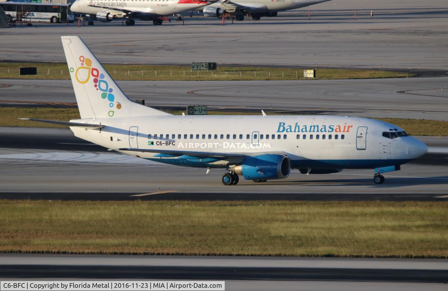 C6-BFC, 1997 Boeing 737-505 C/N 27631, Bahamas Air