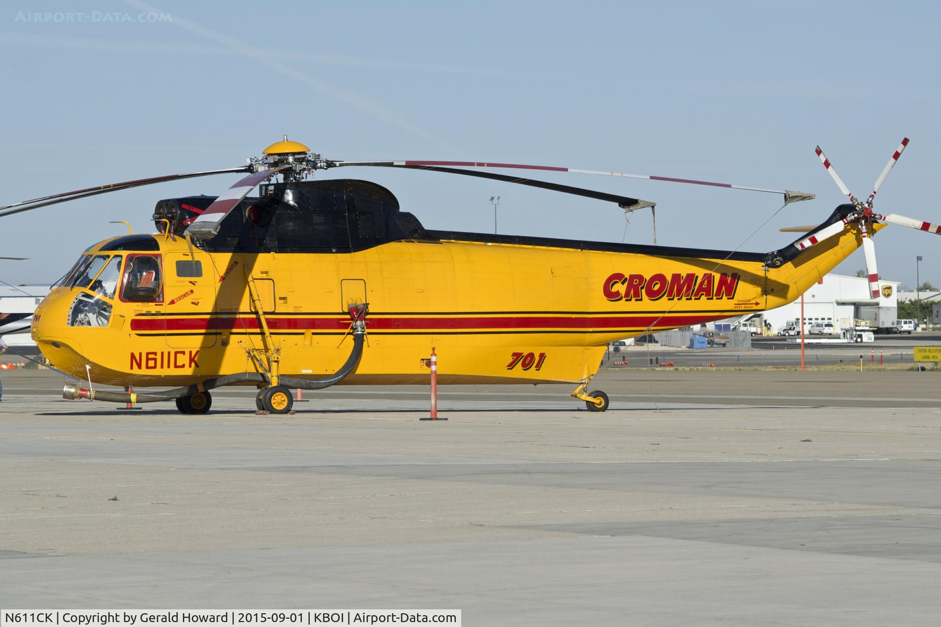 N611CK, 1961 Sikorsky SH-3H Sea King C/N 148966, Parked on the north GA ramp.