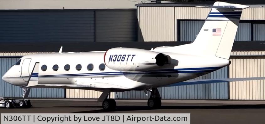 N306TT, 1990 Gulfstream Aerospace G-IV C/N 1148, This is a shot of Gulf N306TT at Santa Monica Airport