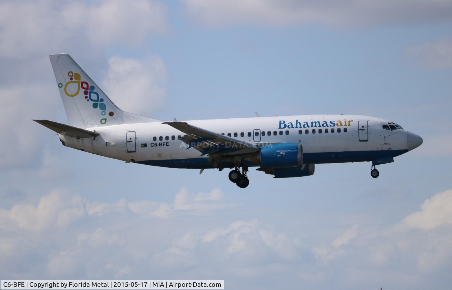 C6-BFE, 1993 Boeing 737-5H6 C/N 26450, Bahamas Air