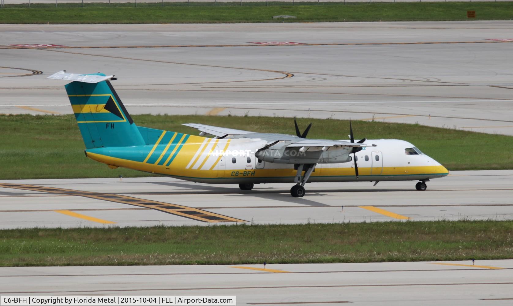 C6-BFH, 1991 De Havilland Canada DHC-8-300 Dash 8 C/N 291, Bahamas Air