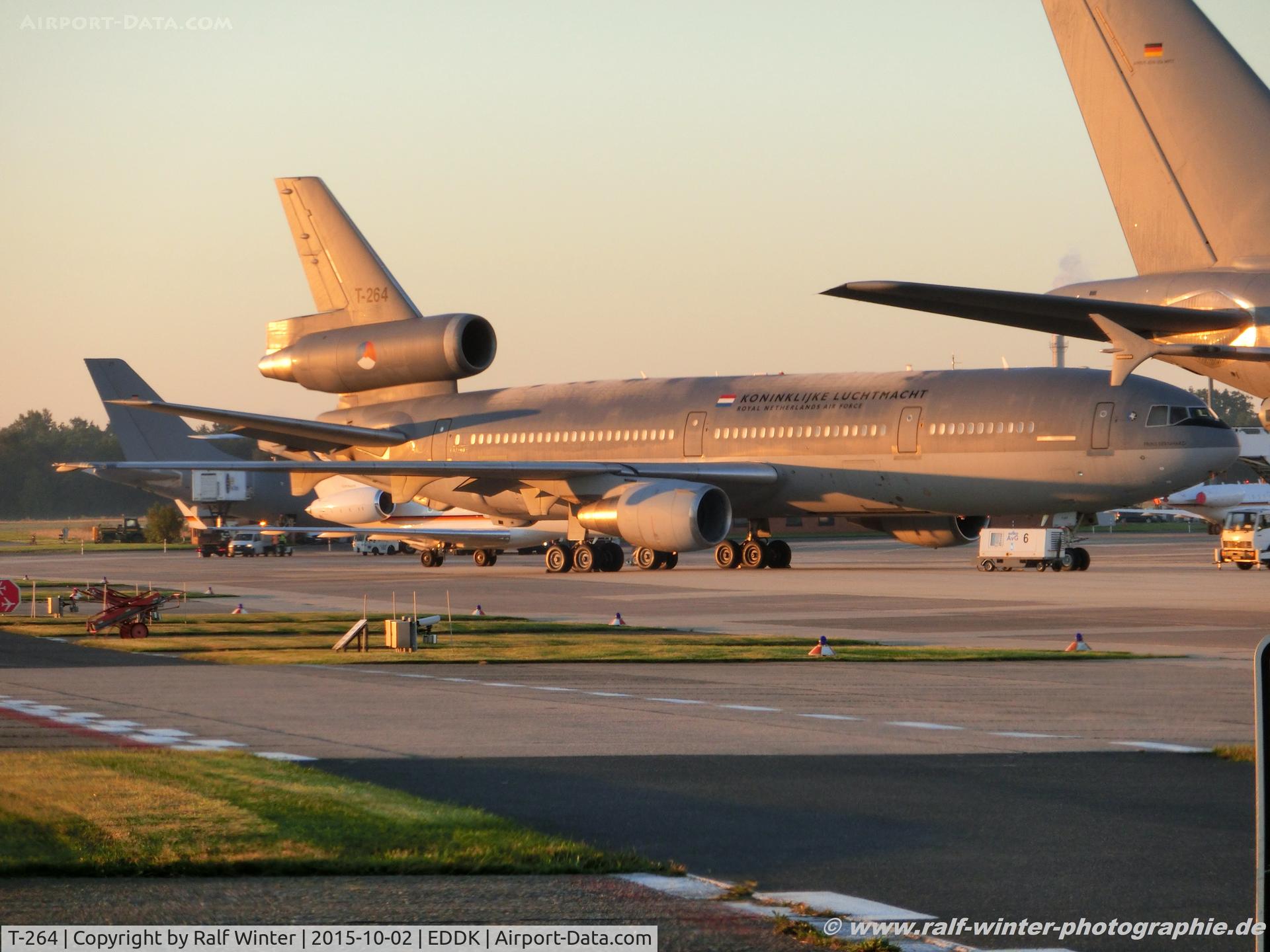 T-264, 1978 McDonnell Douglas KDC-10-30CF C/N 46985, McDonnell Douglas KC-10 DC-10-30CF - NAF Royal Netherlands Air Force - 46985 - T264 - 02.10.2015 - CGN