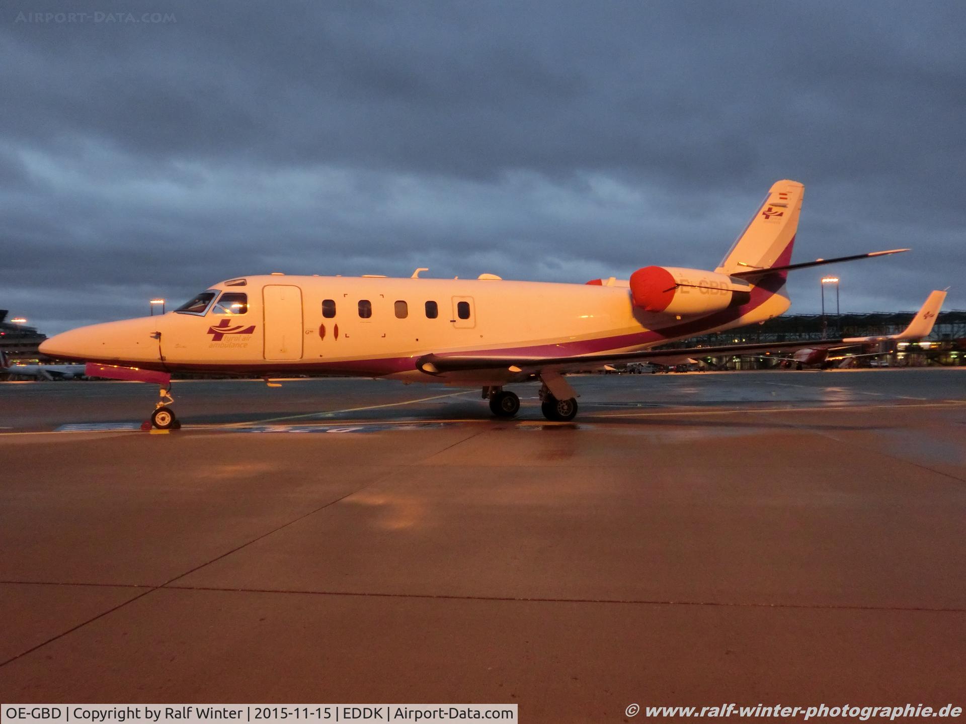 OE-GBD, 2000 Israel Aircraft Industries IAI-1125A Astra SPX C/N 133, IAI Israel Aircraft Industries IAI-1125A Astra SPX - Tyril Air Ambulance - 133 - OE-GBD - 15.11.2015 - CGN
