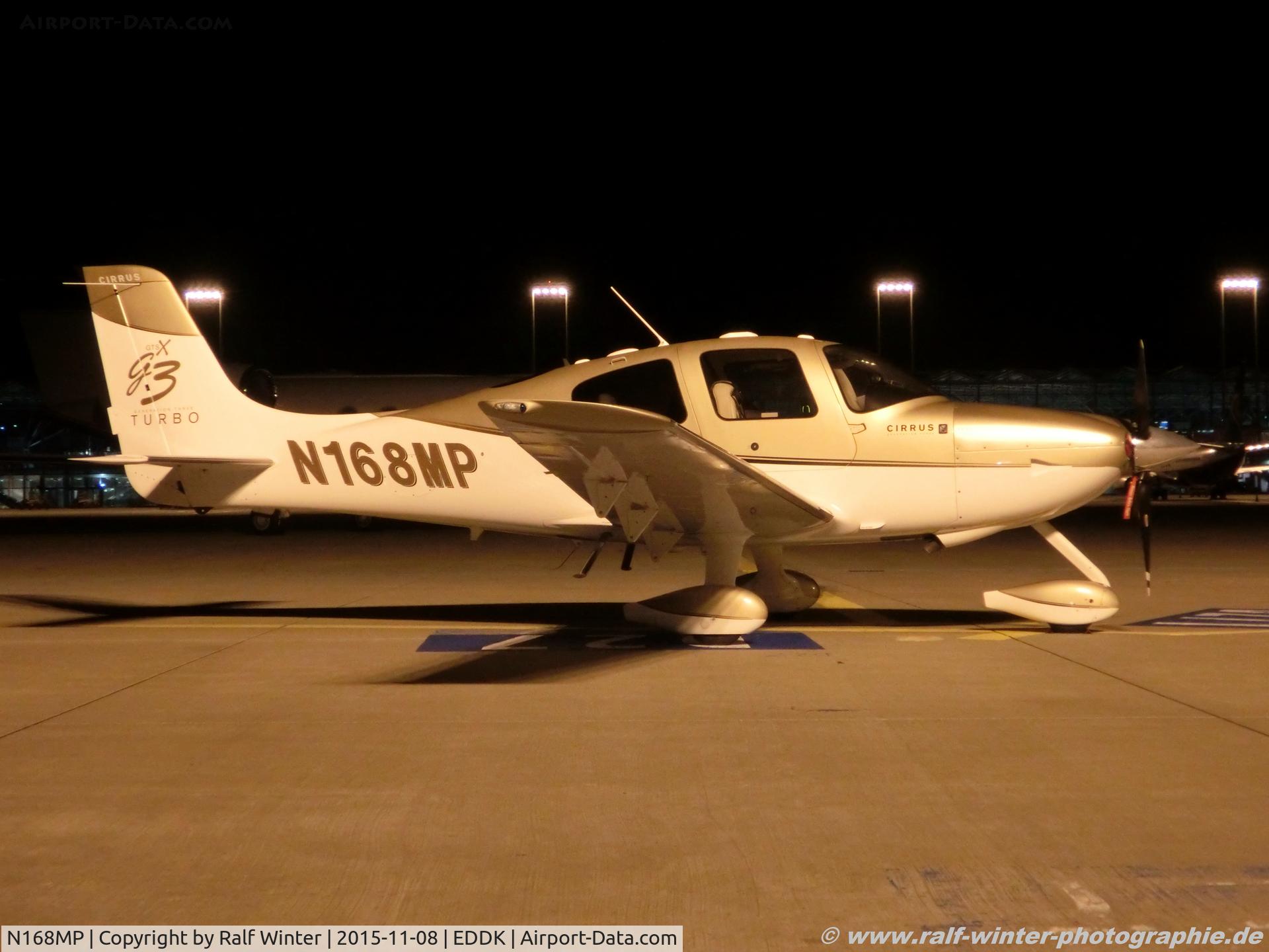 N168MP, 2007 Cirrus SR22 G3 GTSX C/N 2692, Cirrus SR-22 - Aircraft Guaranty Corp. - 26932 - N168MP - 08.11.2015 - CGN