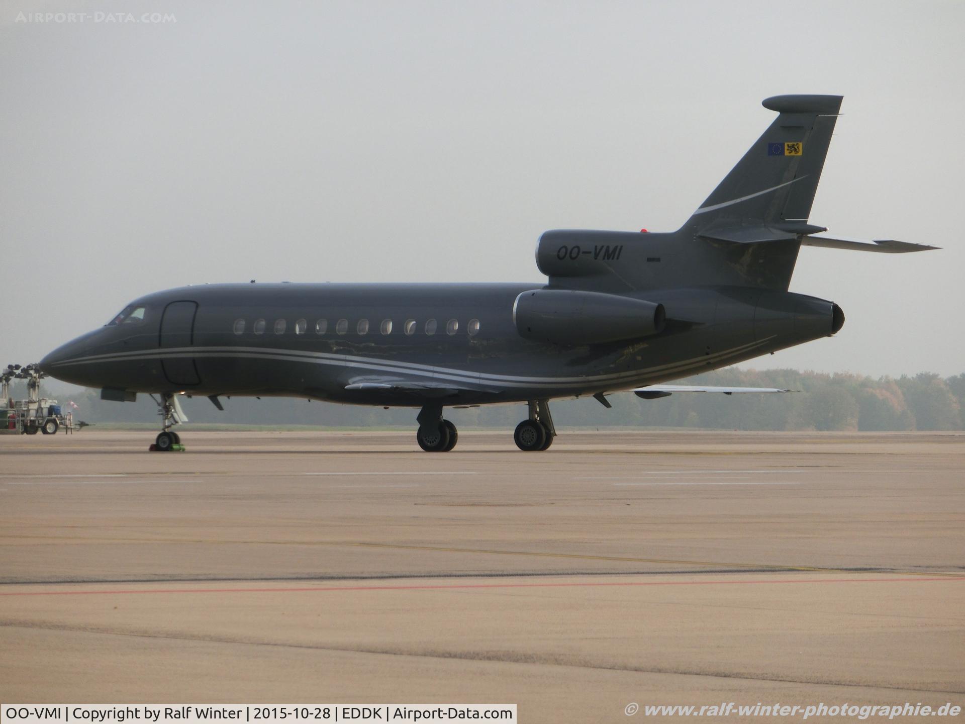 OO-VMI, 2005 Dassault Falcon 900DX C/N 603, Dassault Falcon 900DX - FYG Flying Service - 603 - OO-VMI - 28.10.2015 - CGN