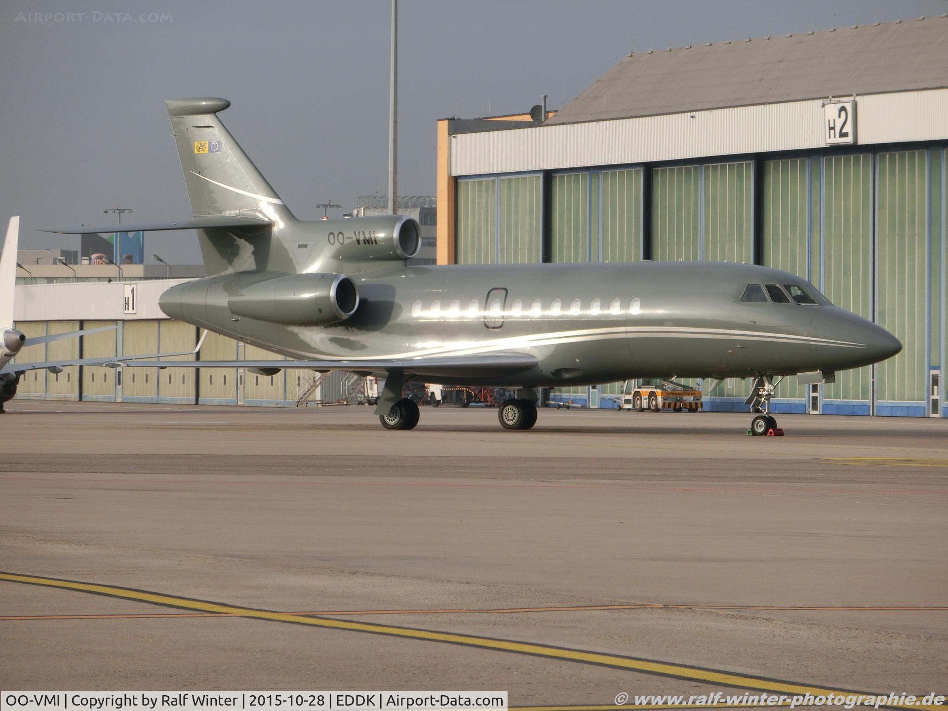 OO-VMI, 2005 Dassault Falcon 900DX C/N 603, Dassault Falcon 900DX - FYG Flying Service - 603 - OO-VMI - 28.10.2015 - CGN