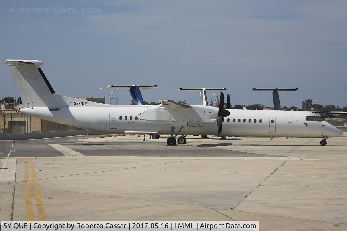 5Y-QUE, De Havilland Canada DHC-8-402 Dash 8 C/N 4065, Safi Apron