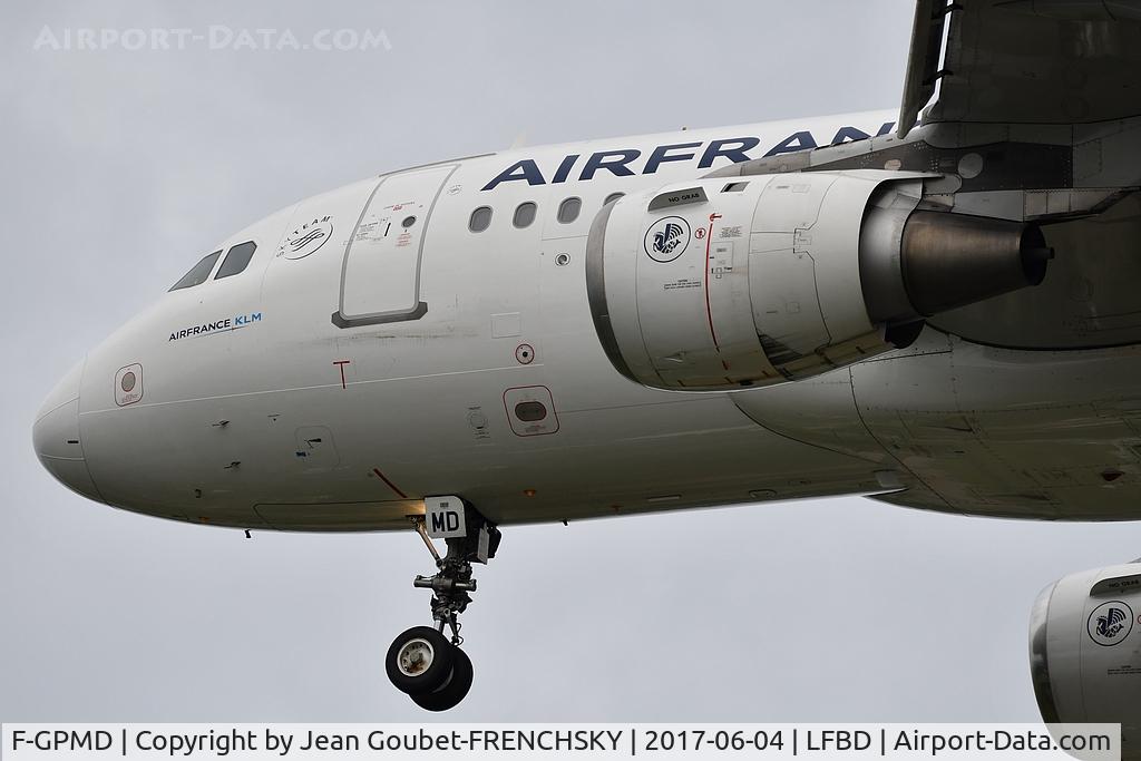 F-GPMD, 1993 Airbus A319-113 C/N 618, AF6256 from Paris ORLY