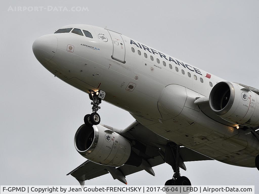 F-GPMD, 1993 Airbus A319-113 C/N 618, AF6256 from Paris ORLY