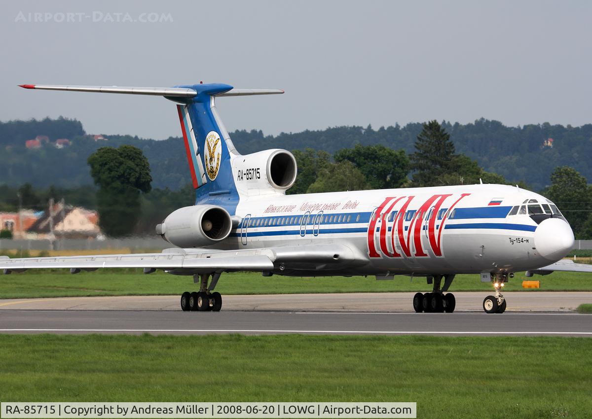 RA-85715, 1991 Tupolev Tu-154M C/N 91A891, Charter flight.