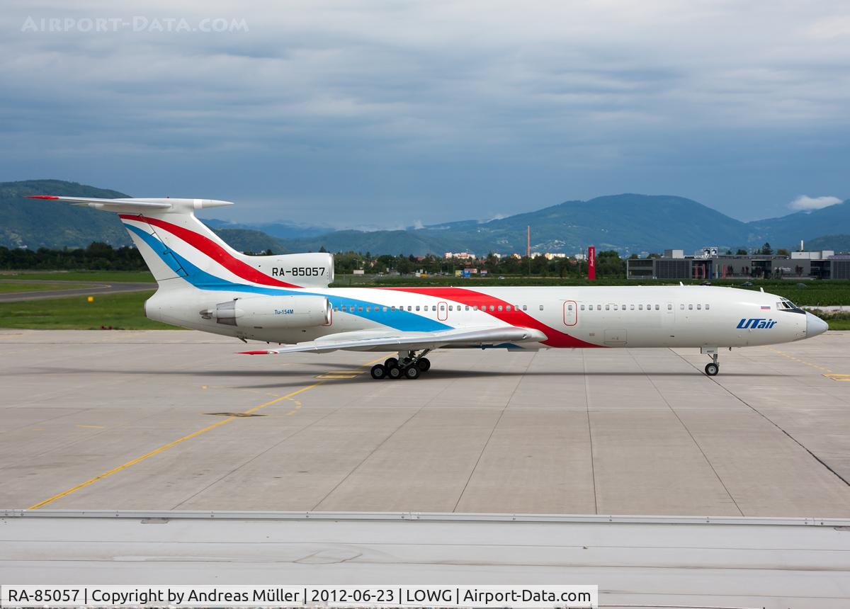 RA-85057, 1989 Tupolev Tu-154M C/N 07A1001, Charter flight.