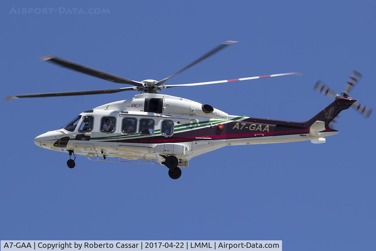 A7-GAA, AgustaWestland AW-189 C/N 49009, Runway 31