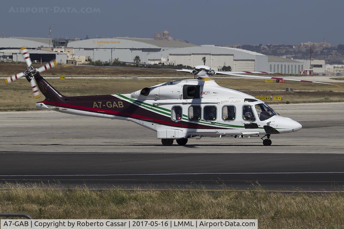 A7-GAB, 2014 AgustaWestland AW-189 C/N 49010, Apron 9