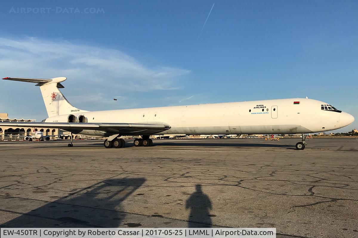 EW-450TR, 1985 Ilyushin Il-62MF C/N 4546257, Apron 9