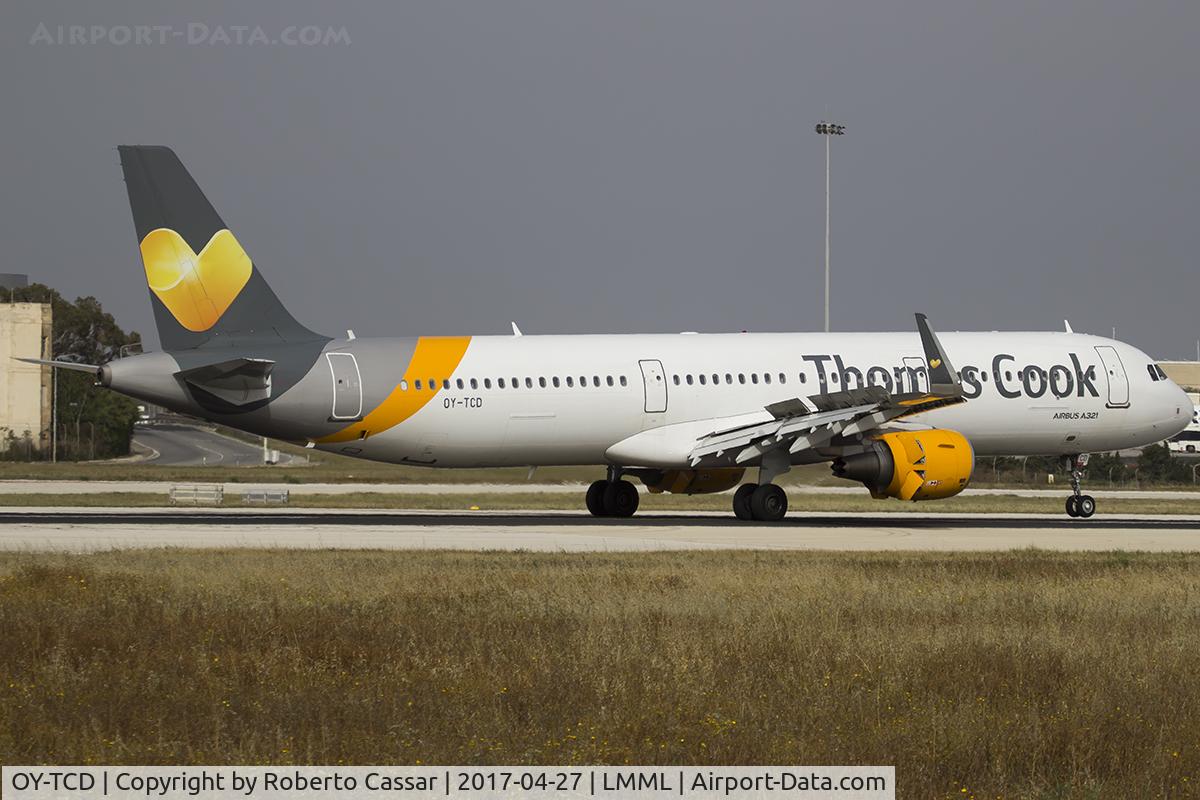 OY-TCD, 2014 Airbus A321-211 C/N 6314, Runway 13