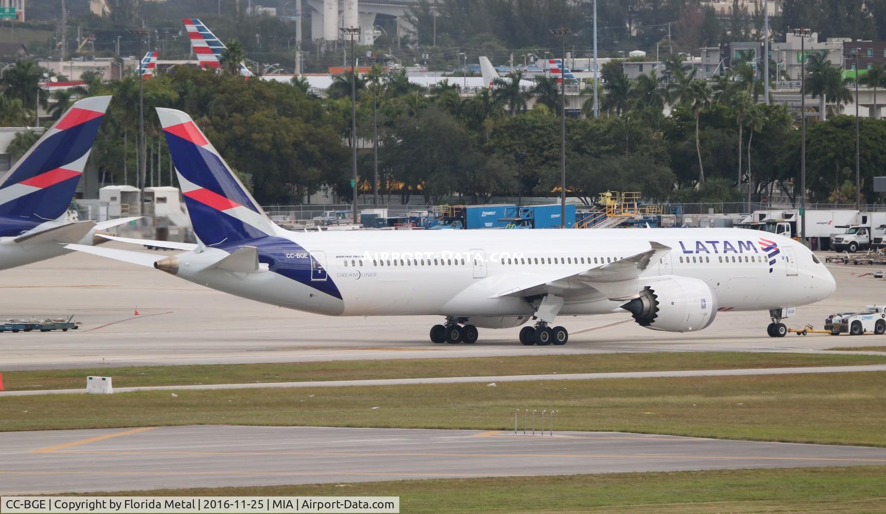 CC-BGE, 2015 Boeing 787-9 Dreamliner C/N 38478, LATAM 787-9