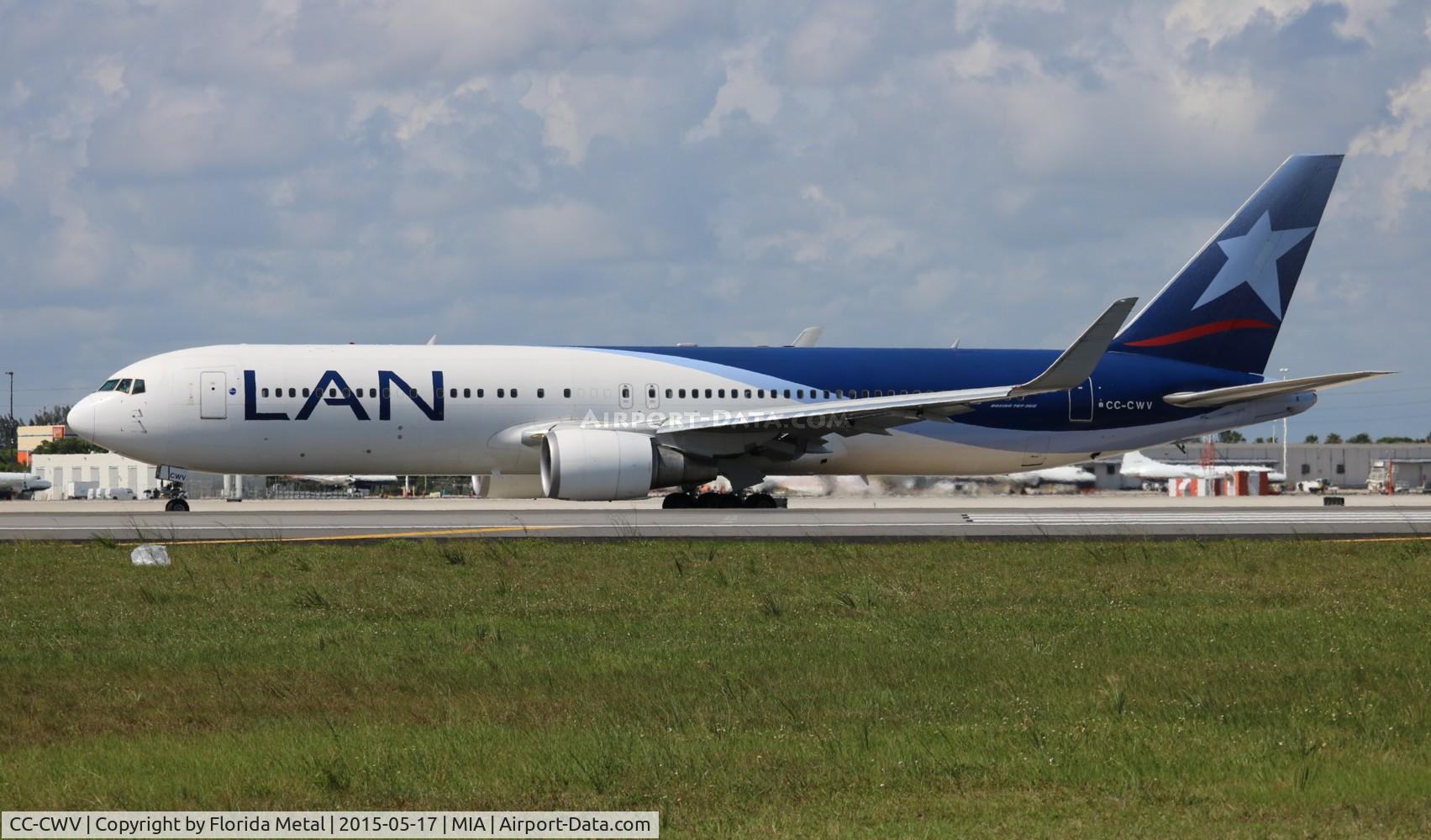 CC-CWV, 2007 Boeing 767-316/ER C/N 35230, LAN 767-300
