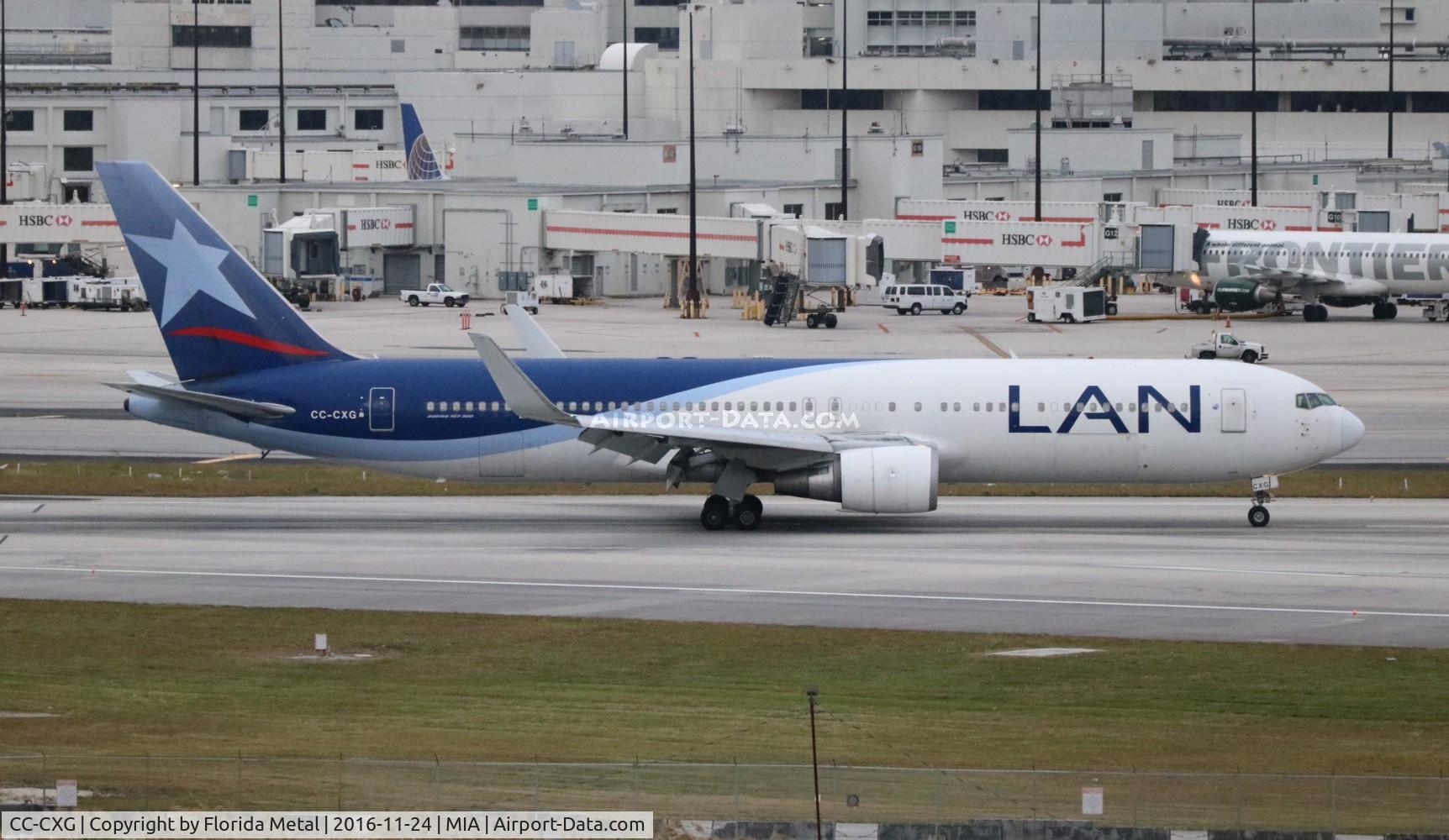CC-CXG, 2008 Boeing 767-316/ER C/N 36712, LAN 767-300
