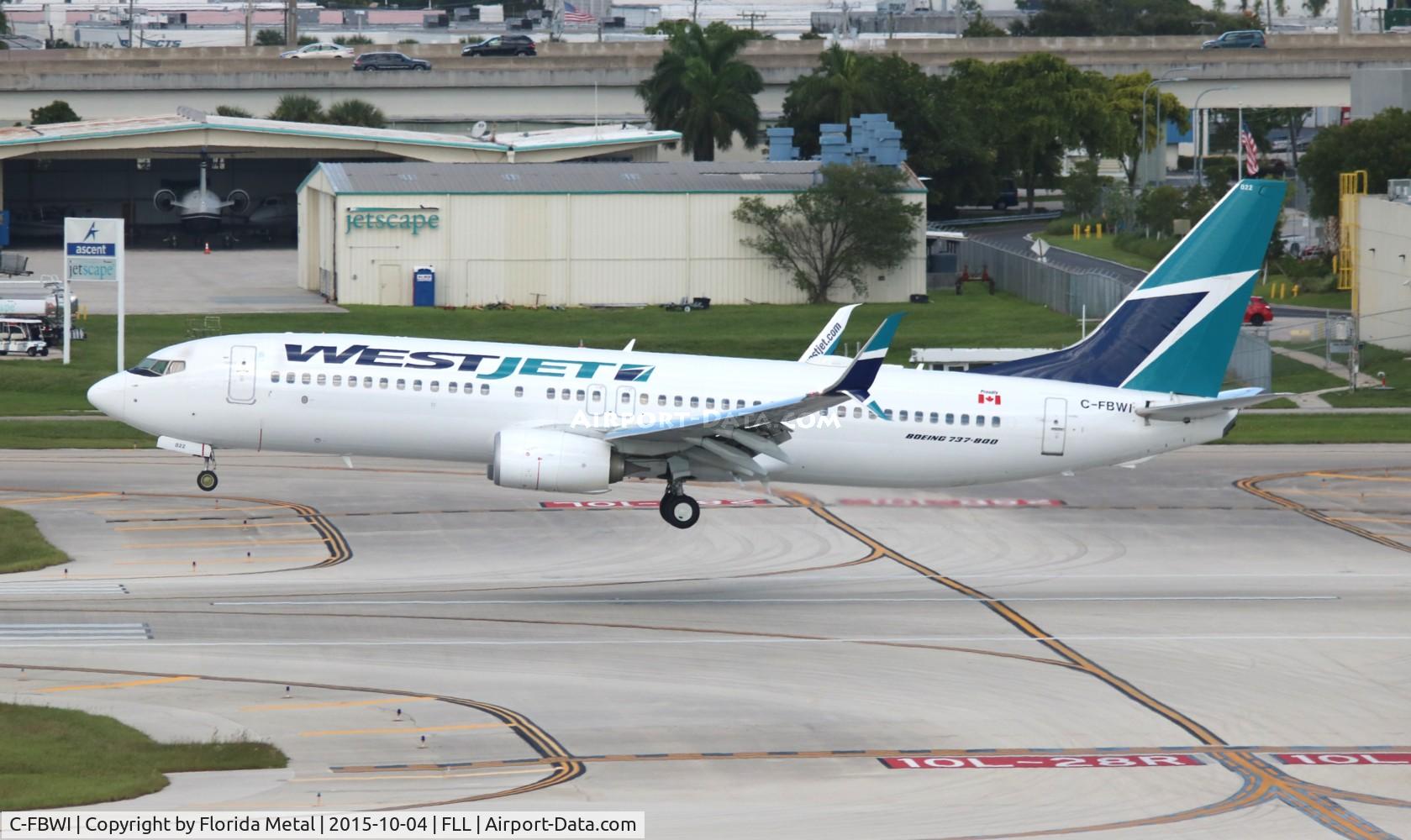 C-FBWI, 2013 Boeing 737-8CT C/N 39090, West Jet