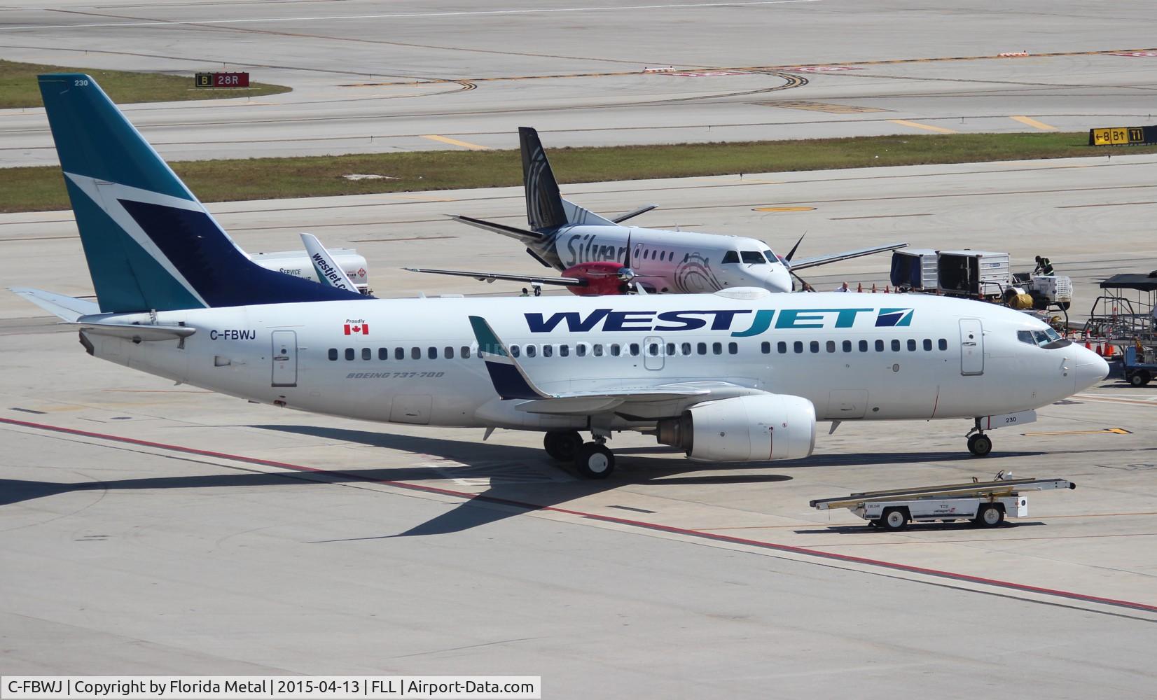 C-FBWJ, 2005 Boeing 737-7CT C/N 32767, West Jet