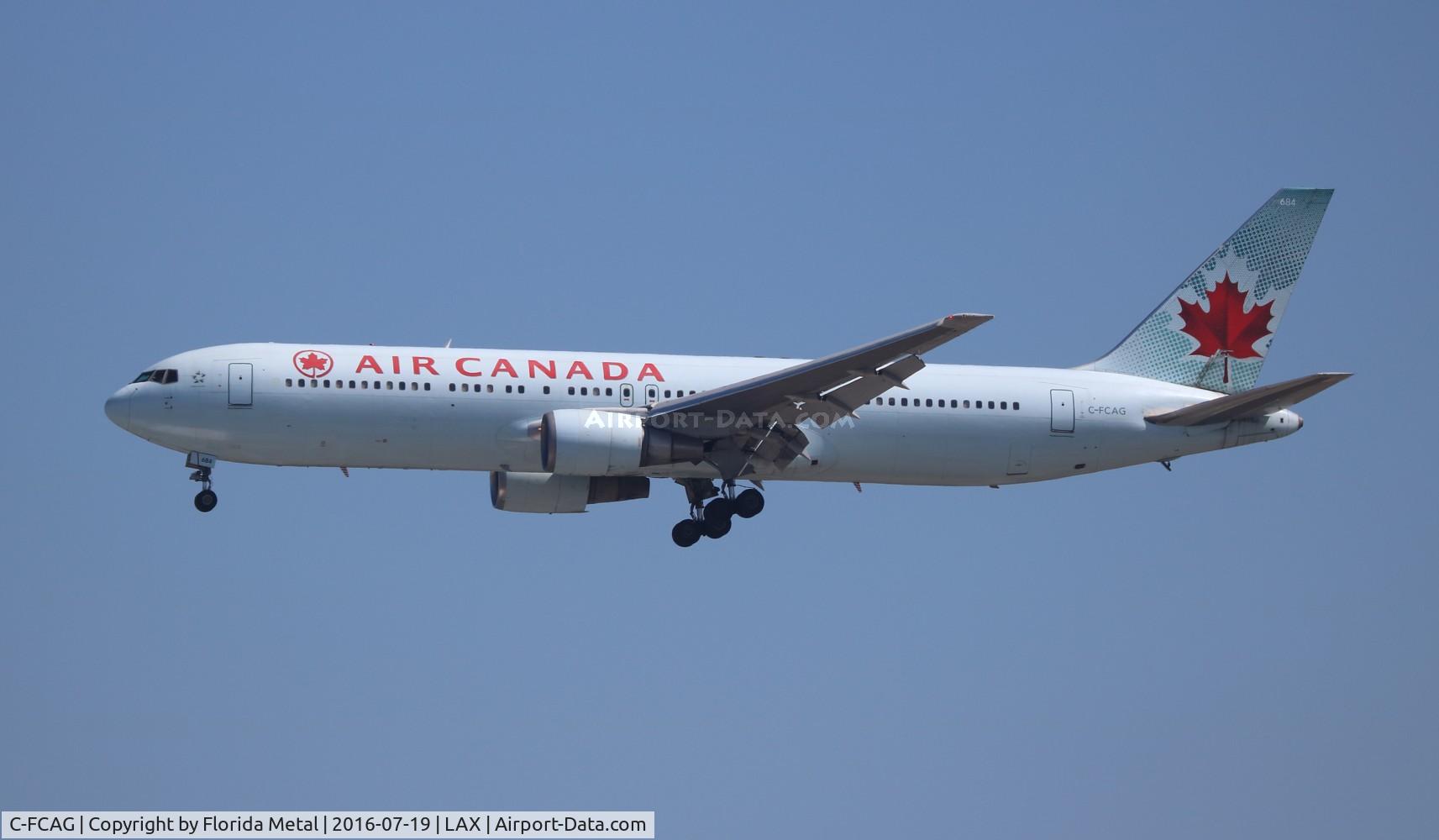 C-FCAG, 1988 Boeing 767-375/ER C/N 24085, Air Canada 767-300