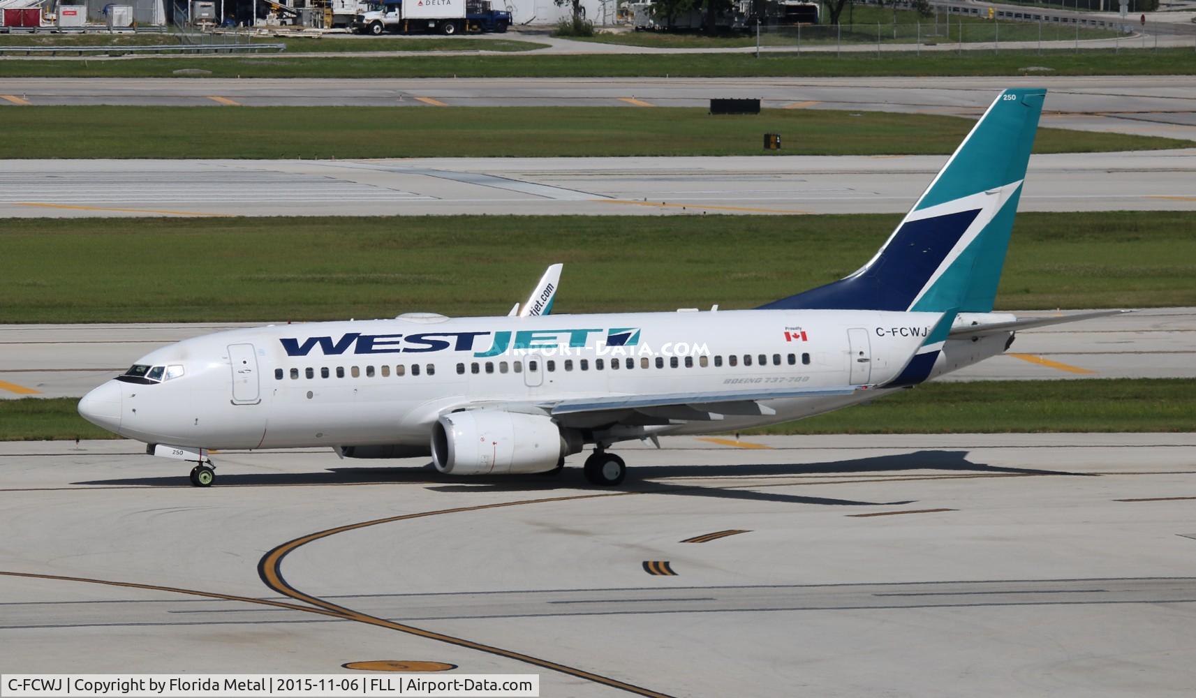 C-FCWJ, 2008 Boeing 737-7CT C/N 35086, West Jet
