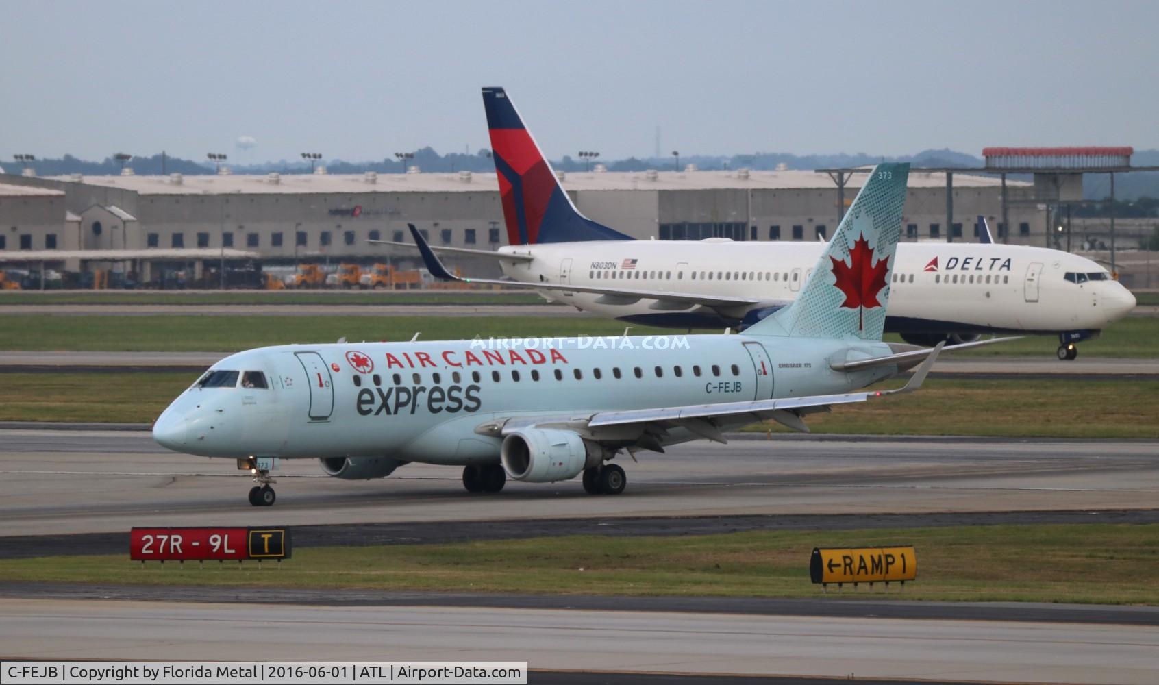 C-FEJB, 2005 Embraer 175SU (ERJ-170-200SU) C/N 17000086, Air Canada