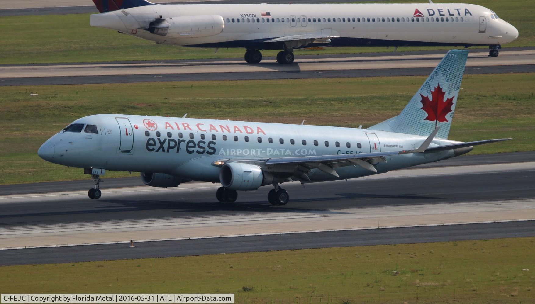 C-FEJC, 2005 Embraer 175SU (ERJ-170-200SU) C/N 17000089, Air Canada