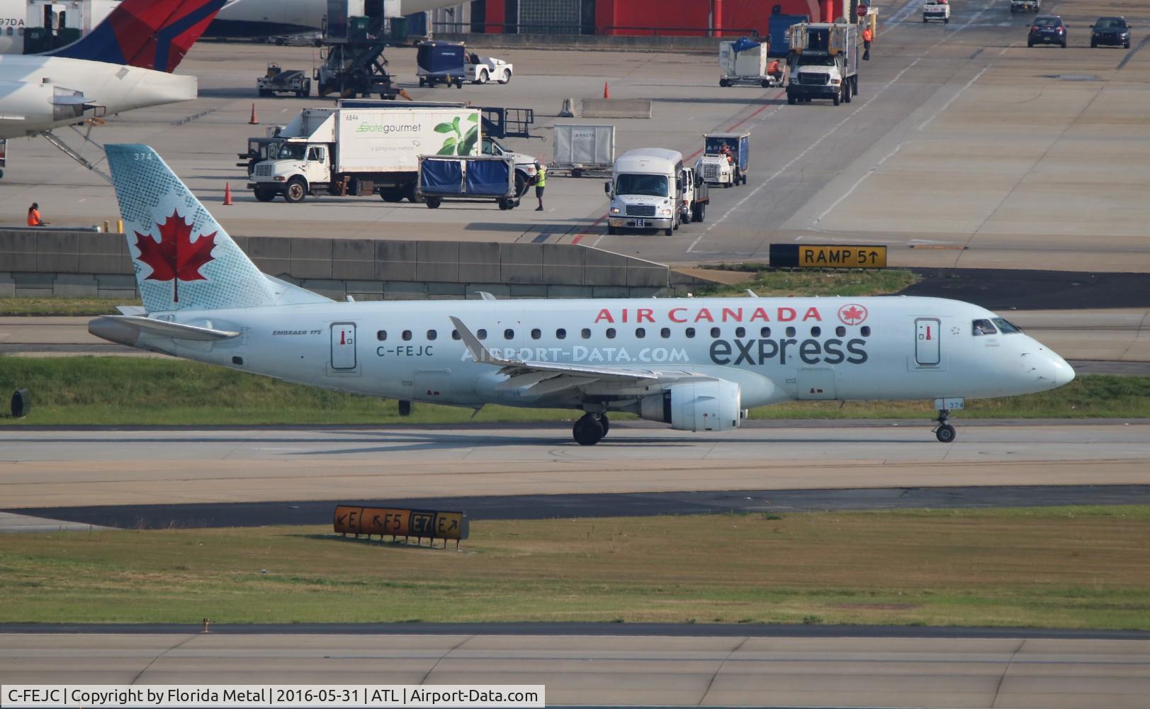 C-FEJC, 2005 Embraer 175SU (ERJ-170-200SU) C/N 17000089, Air Canada