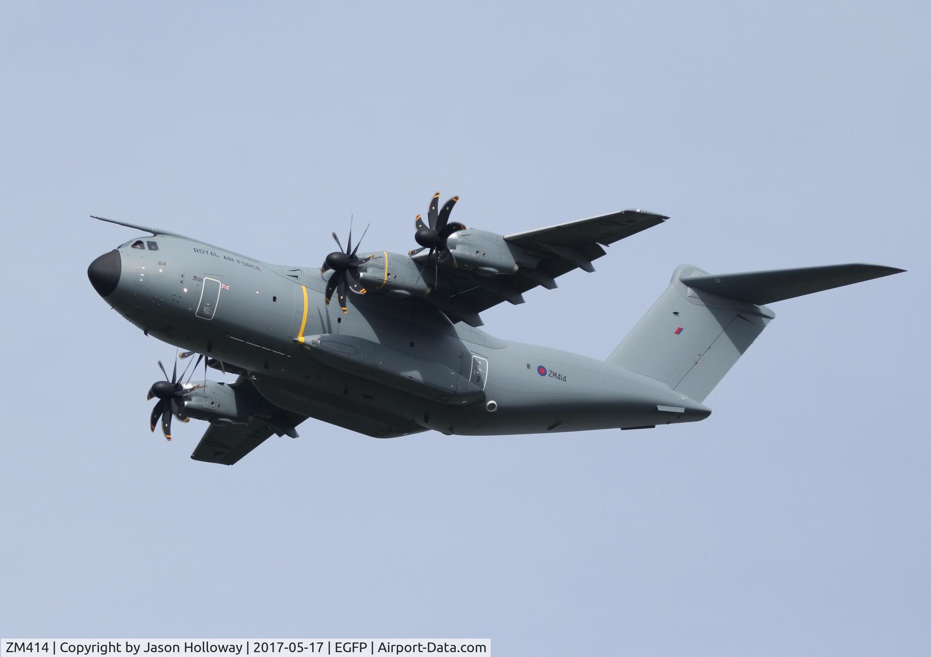 ZM414, 2017 Airbus A400M-180 Atlas C.1 C/N 047, RAF A400