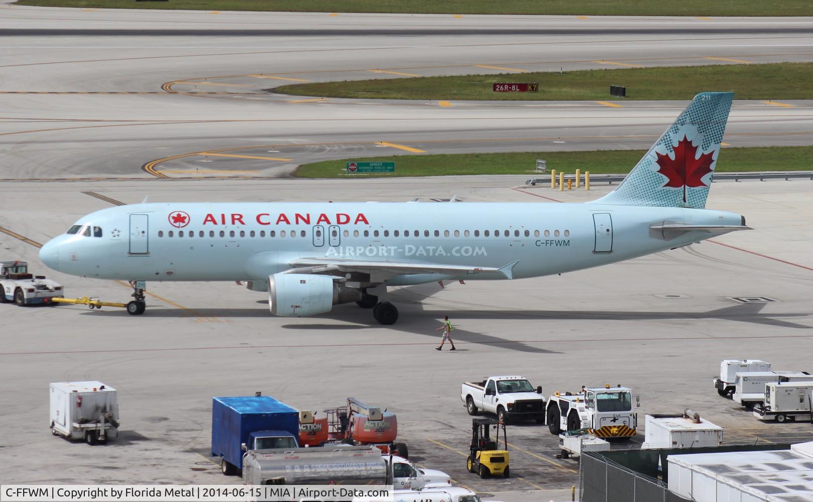 C-FFWM, 1991 Airbus A320-211 C/N 154, Air Canada