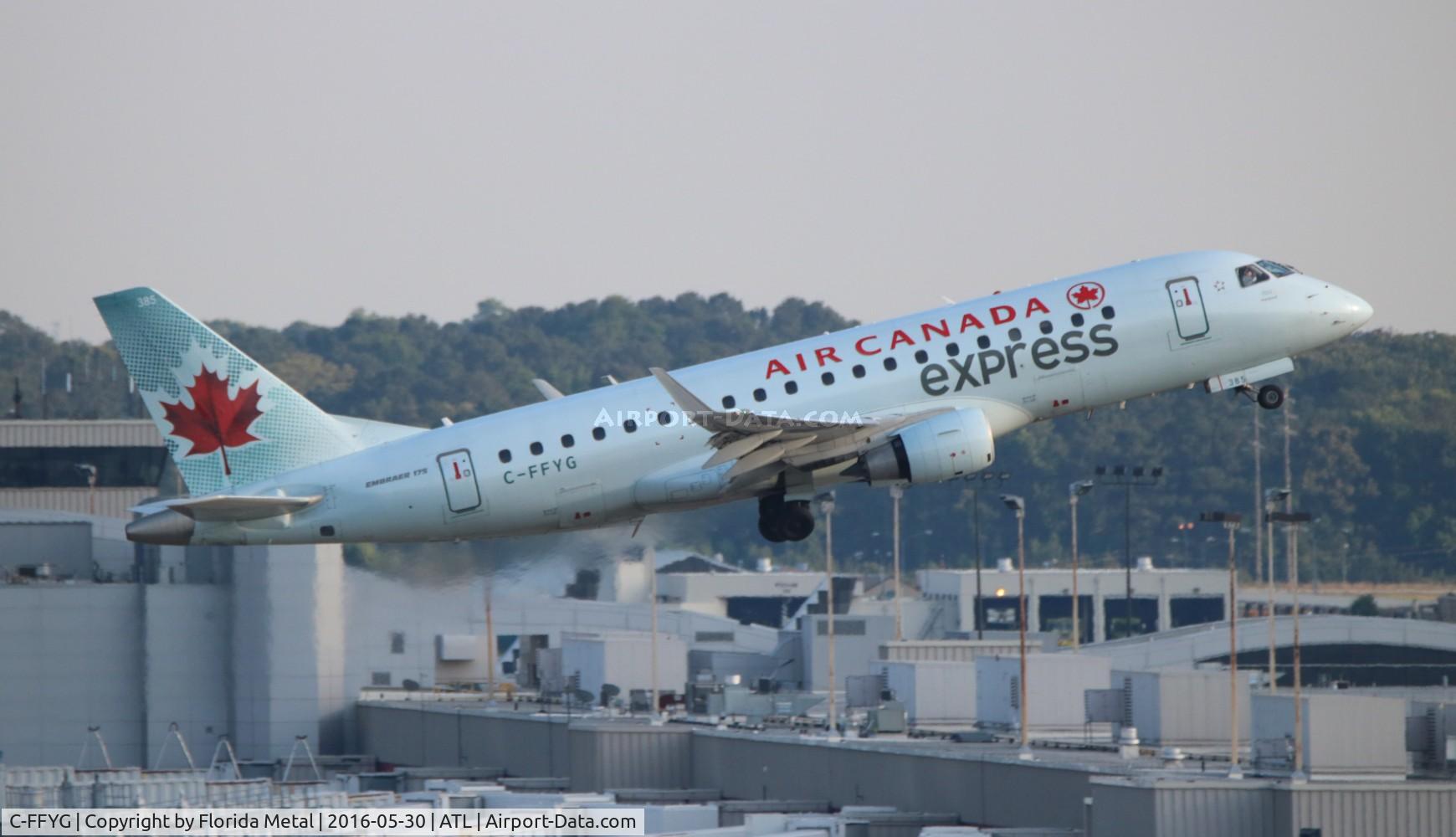 C-FFYG, 2005 Embraer 175SU (ERJ-170-200SU) C/N 17000116, Air Canada