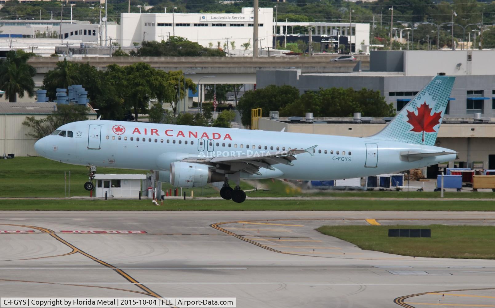 C-FGYS, 1991 Airbus A320-211 C/N 255, Air Canada