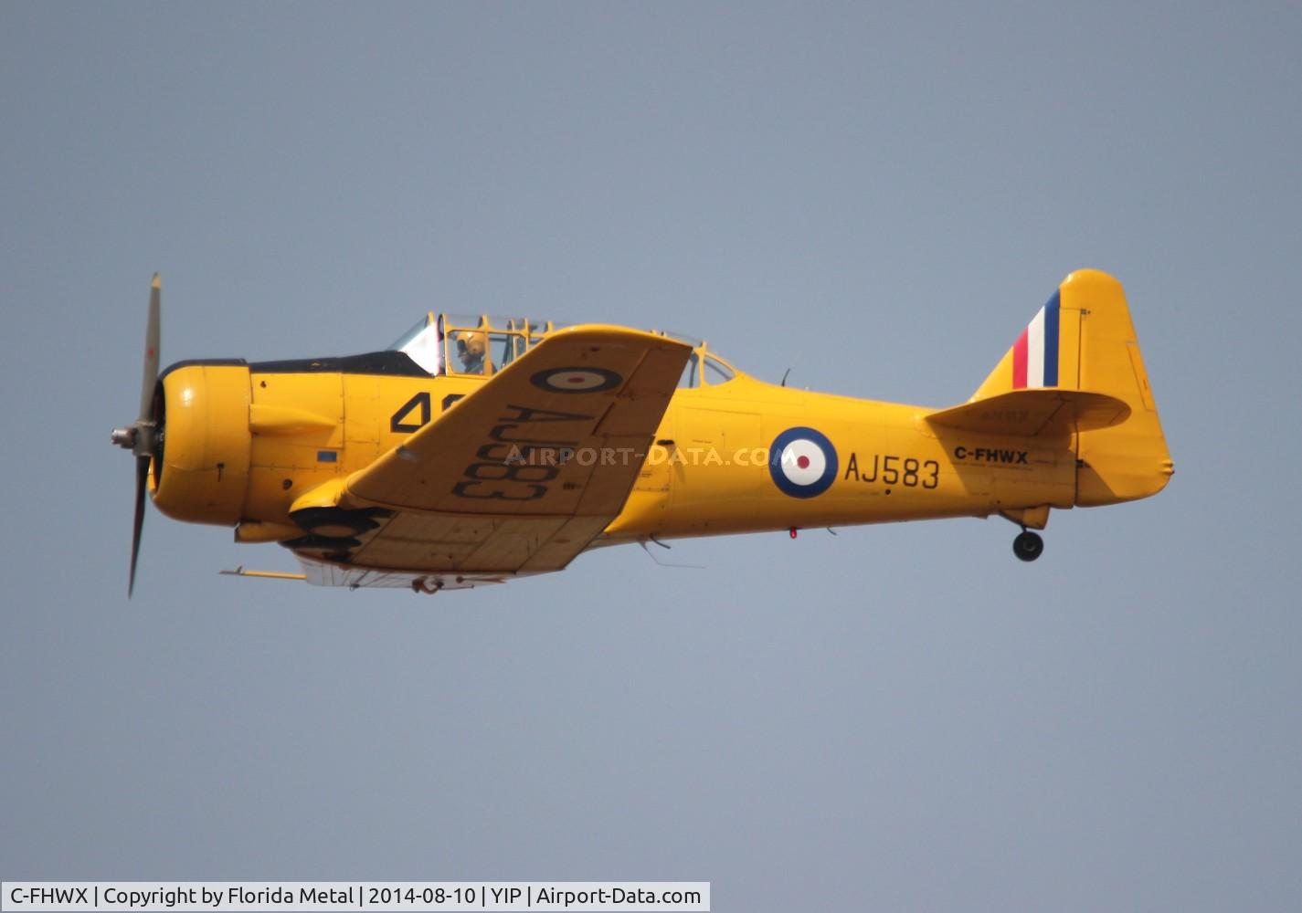 C-FHWX, 1941 Noorduyn AT-16 Harvard II C/N 76-3553, Harvard