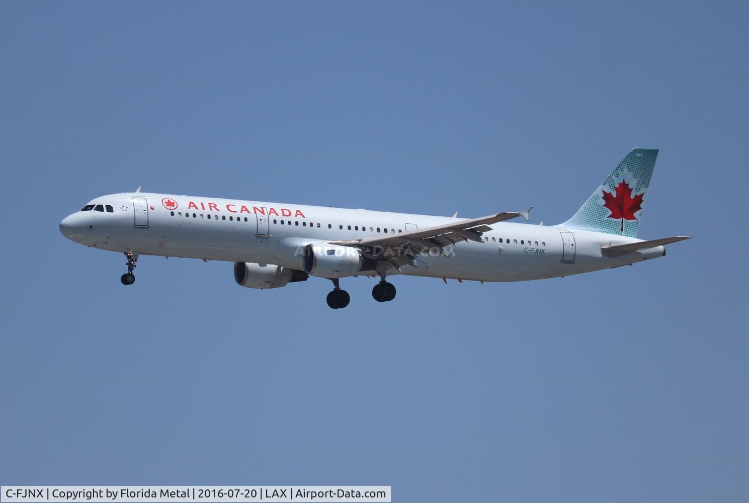 C-FJNX, 2002 Airbus A321-211 C/N 1691, Air Canada