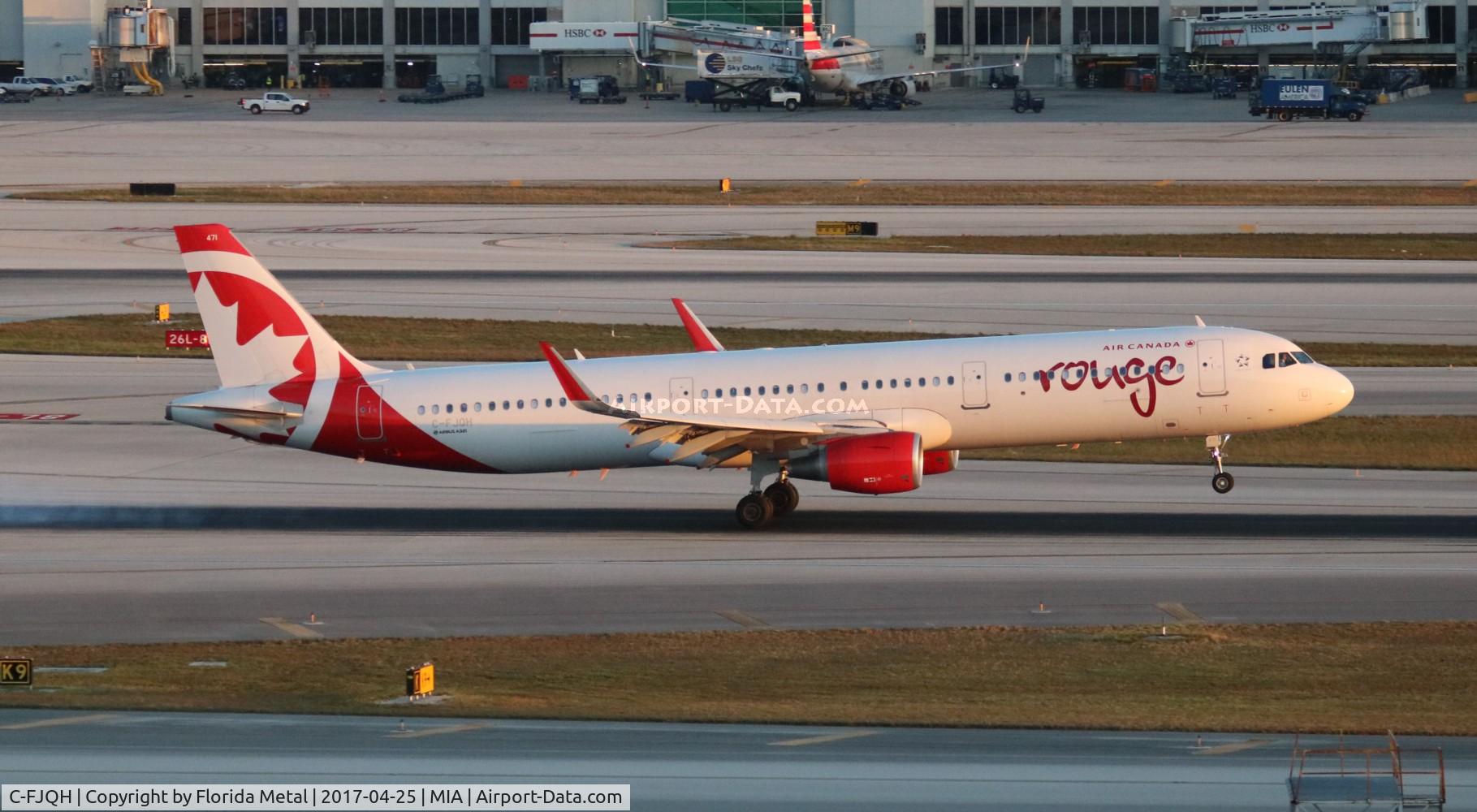 C-FJQH, 2015 Airbus A321-211 C/N 6905, Air Canada