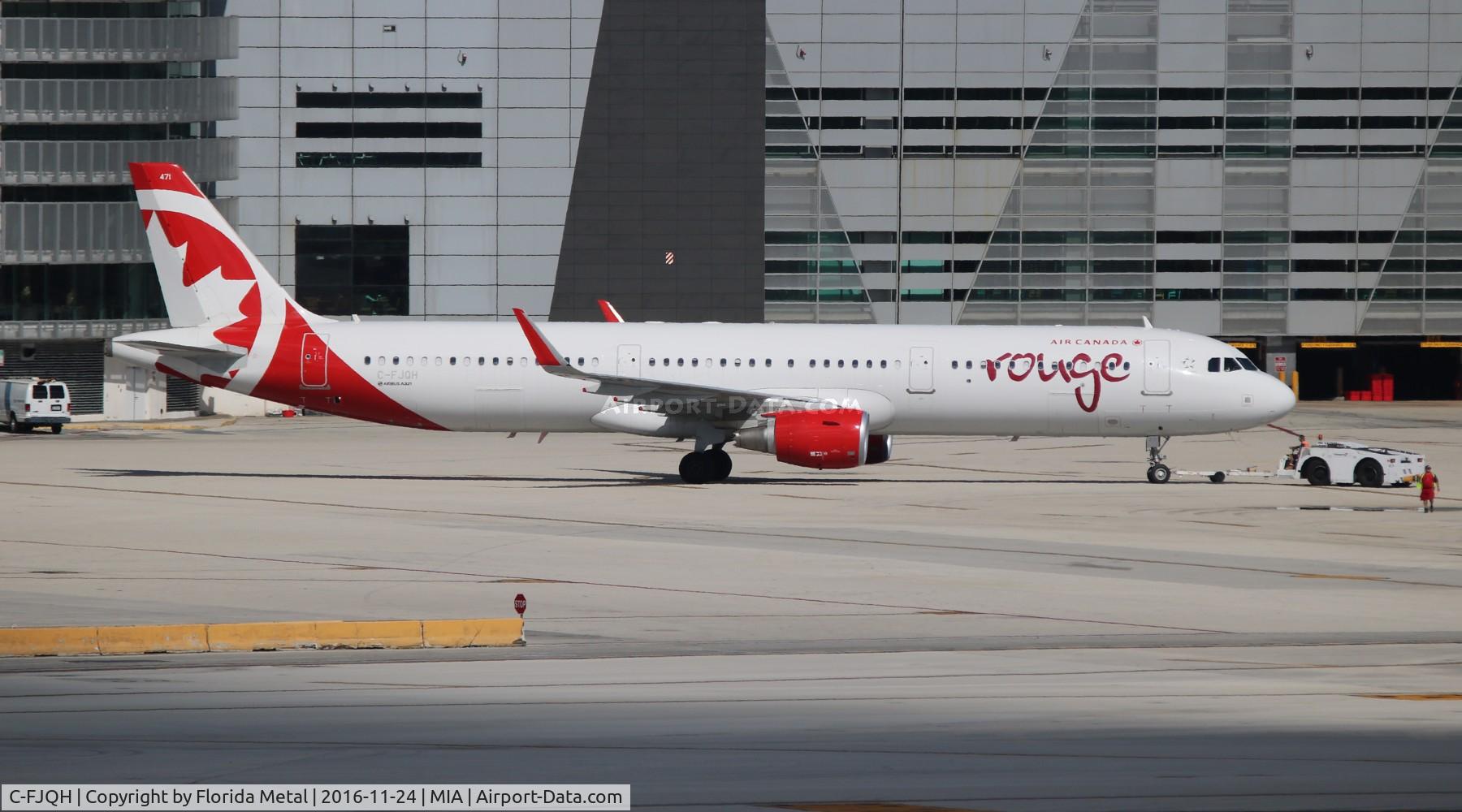 C-FJQH, 2015 Airbus A321-211 C/N 6905, Air Canada