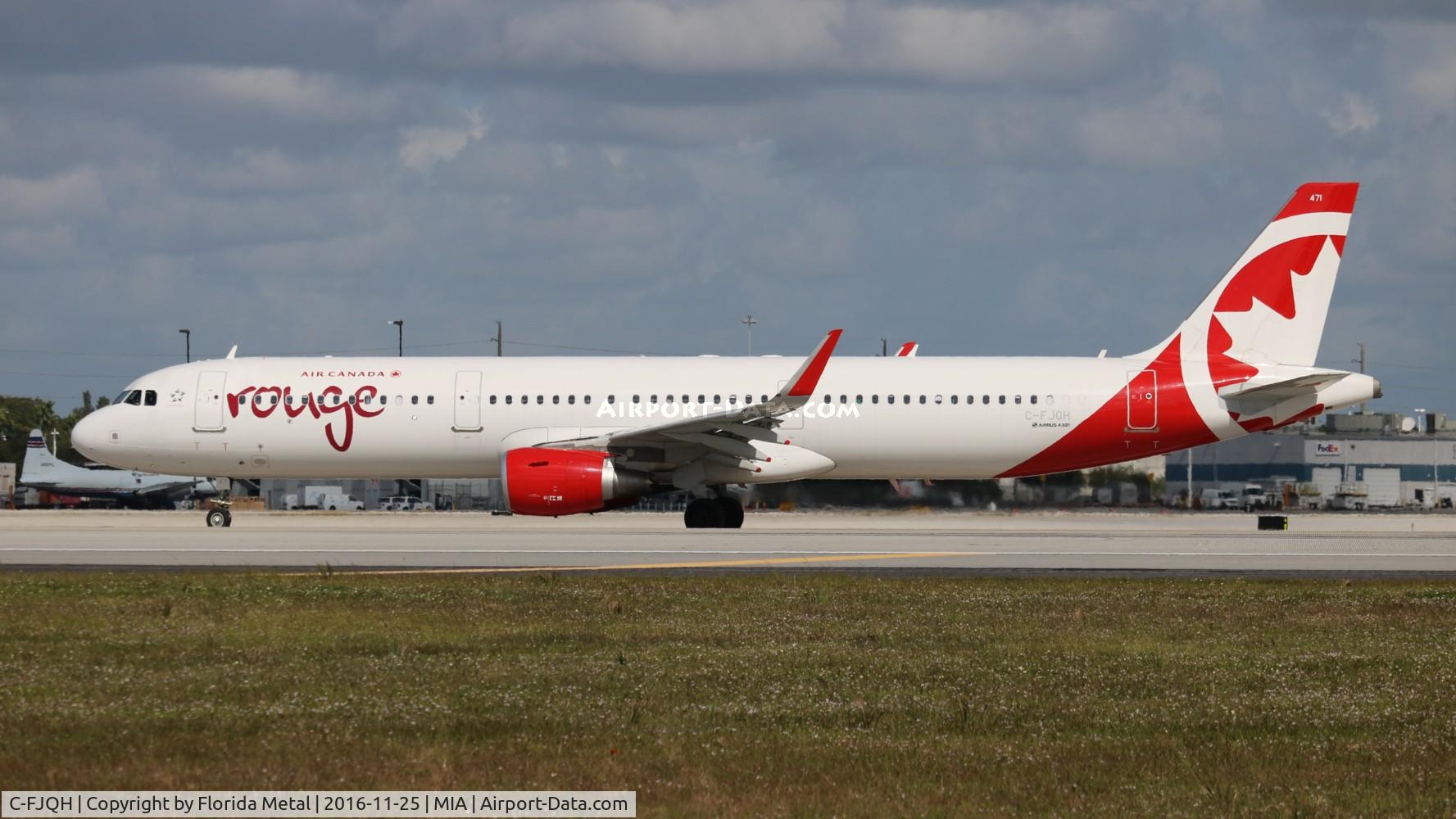 C-FJQH, 2015 Airbus A321-211 C/N 6905, Air Canada