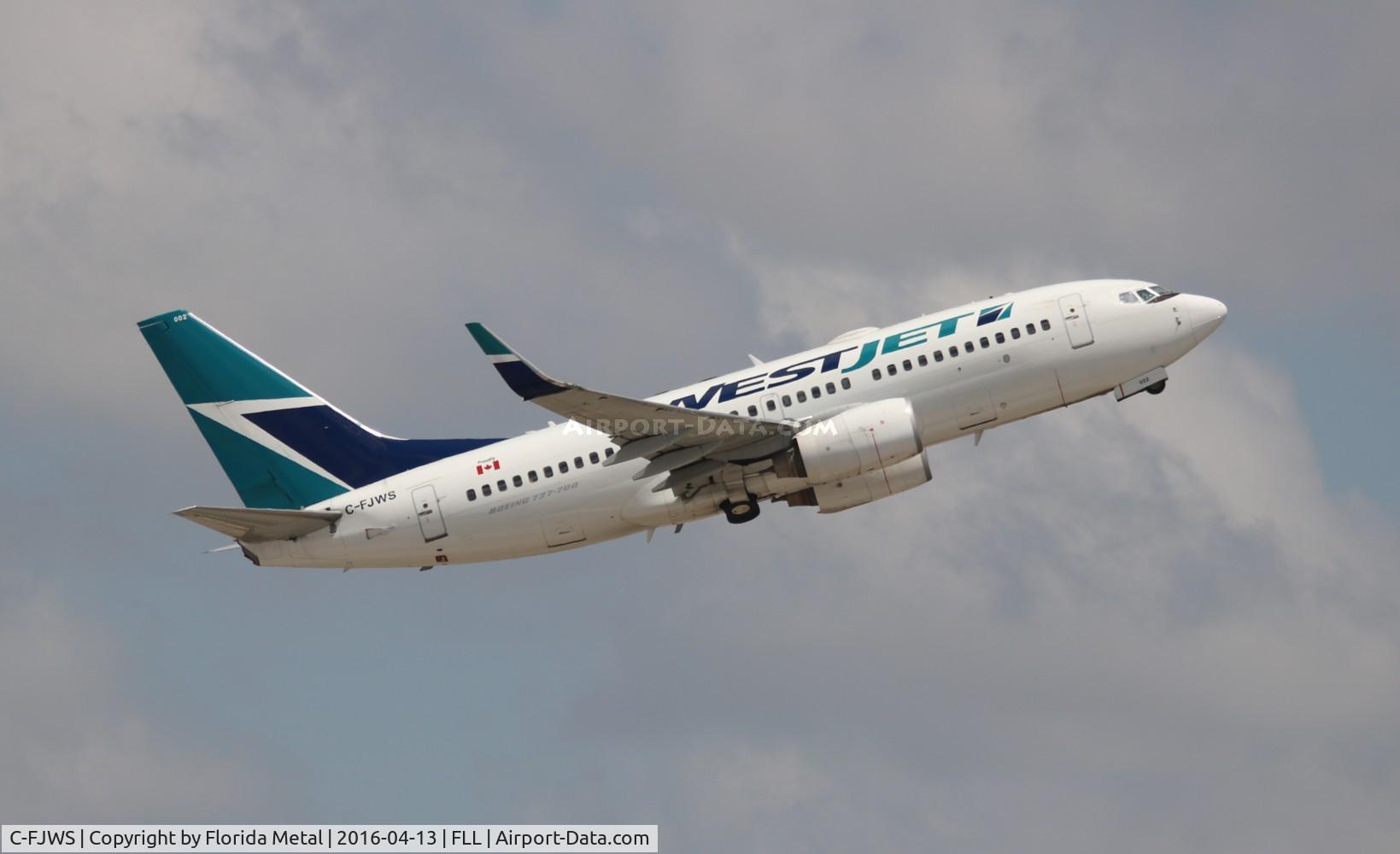 C-FJWS, 2001 Boeing 737-76N C/N 28651, West Jet