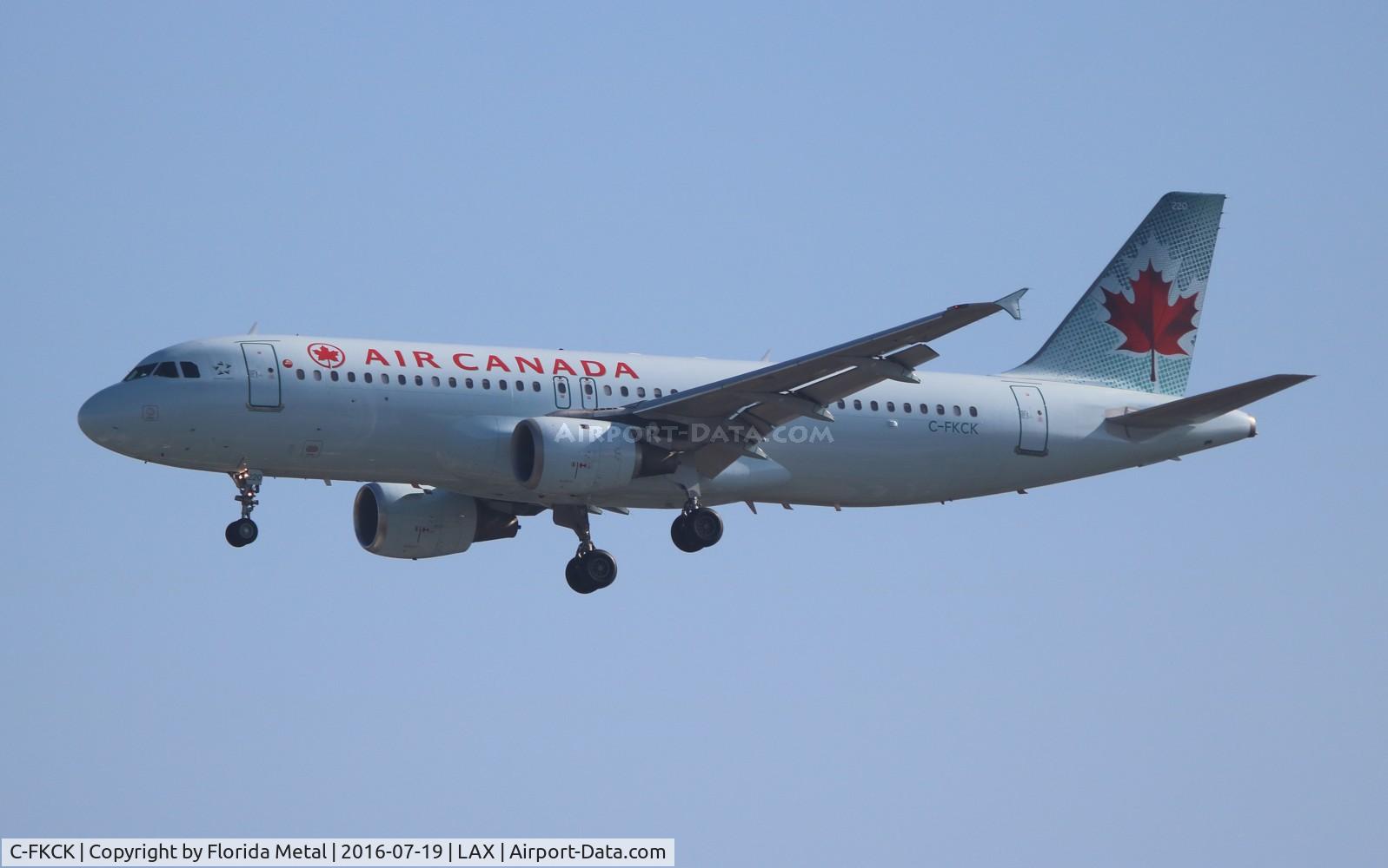 C-FKCK, 1991 Airbus A320-211 C/N 265, Air Canada